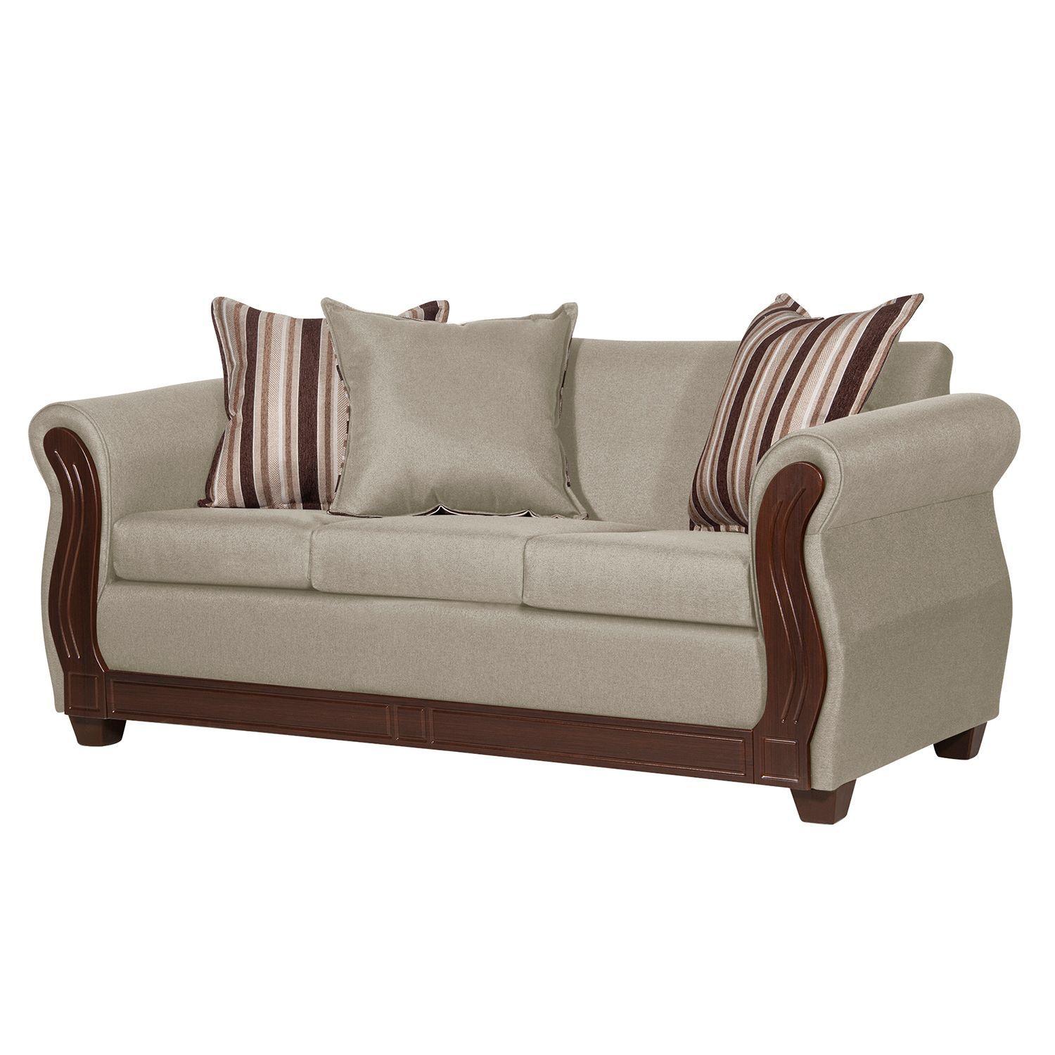 JUEGO DE LIVING ATENAS  311 BEIGE LINO -2
