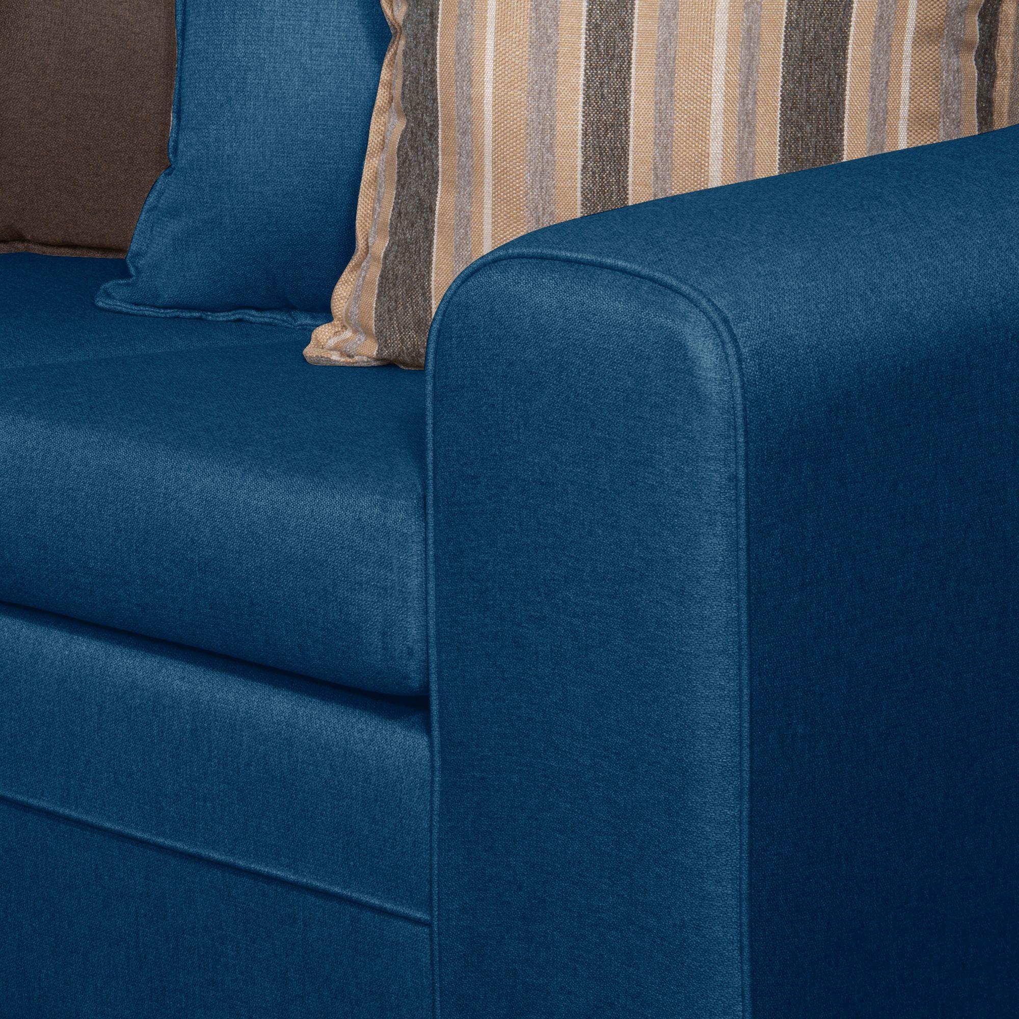 SOFA LEGEND 3 CUERPOS + 2 POUF AZUL-7