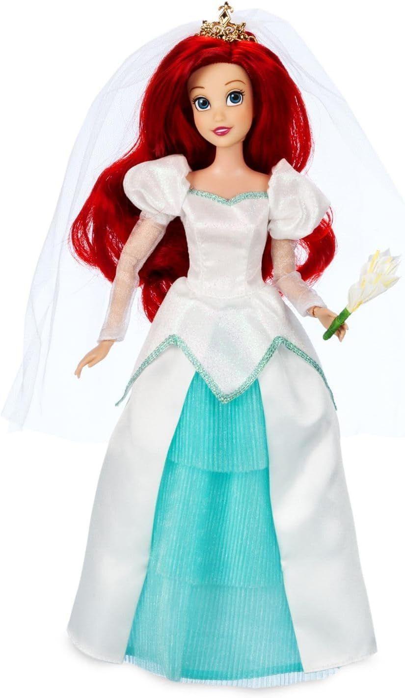 MUÑECAS LA SIRENITA ARIEL Y PRINCIPE ERICK DISNEY STORE OFICIAL-2