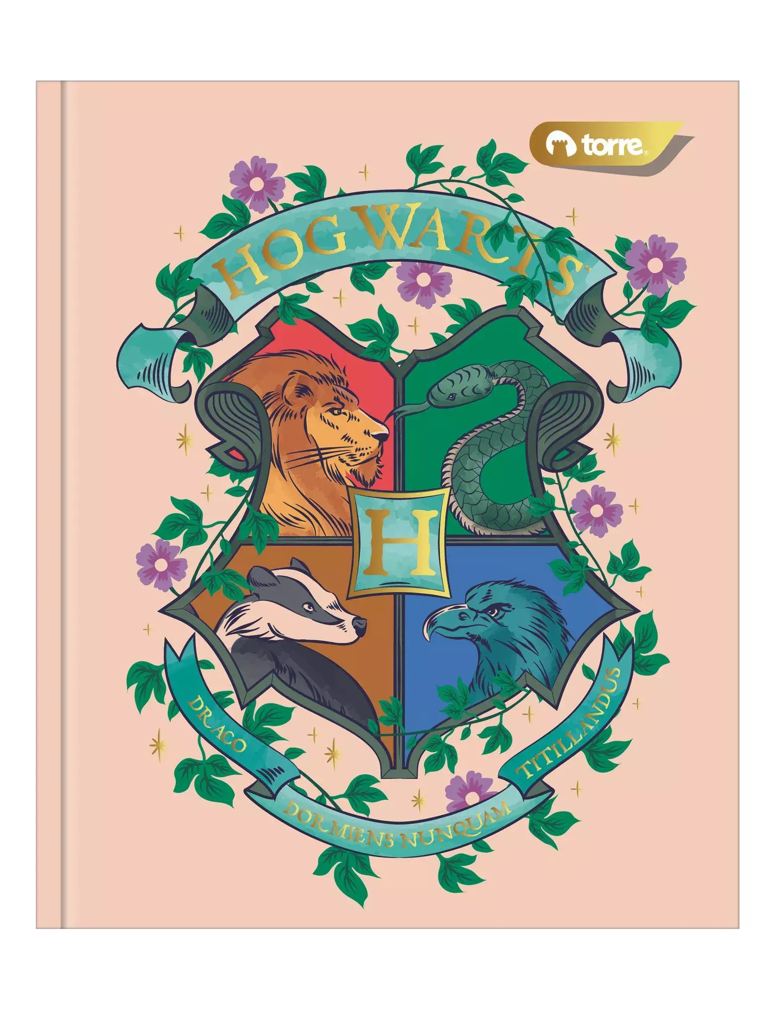 CUADERNO XL HARRY POTTER 250 HOJAS 5MM TORRE-2