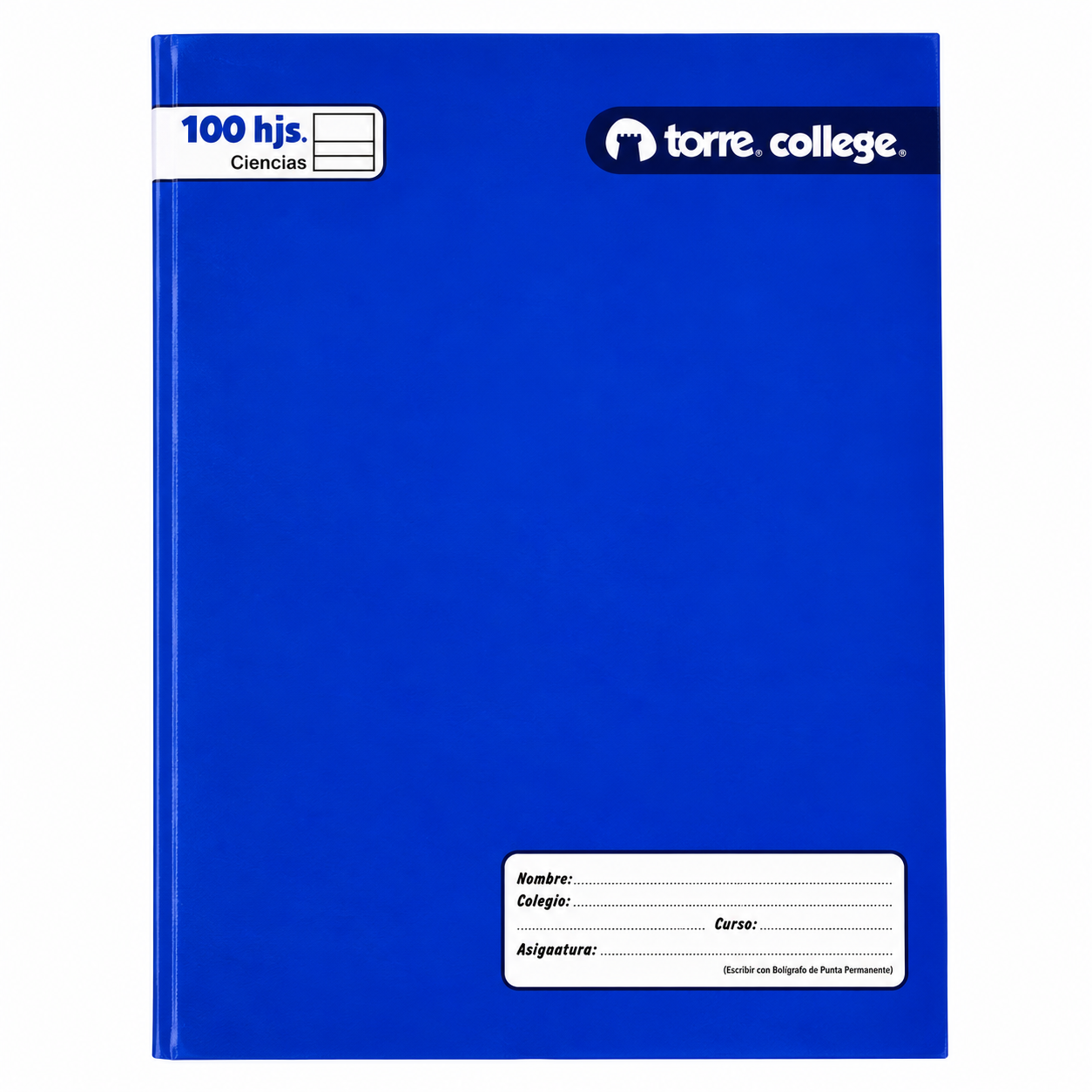 CUADERNO COLLEGE CIENCIAS 100 HOJAS TORRE-0
