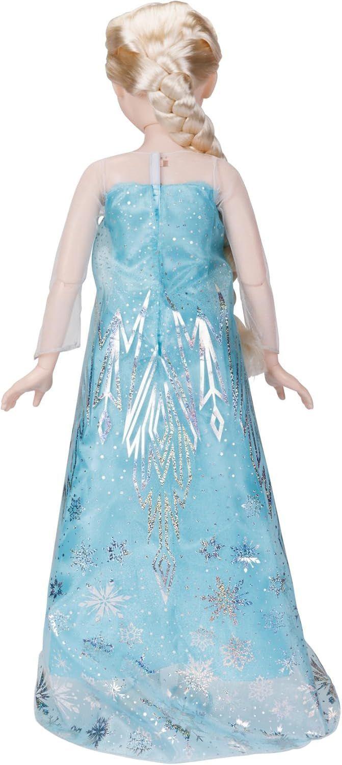 MUÑECA ELSA FROZEN DE DISNEY 100 PODERES DE HIELO, LUCES Y MÚSICA-6