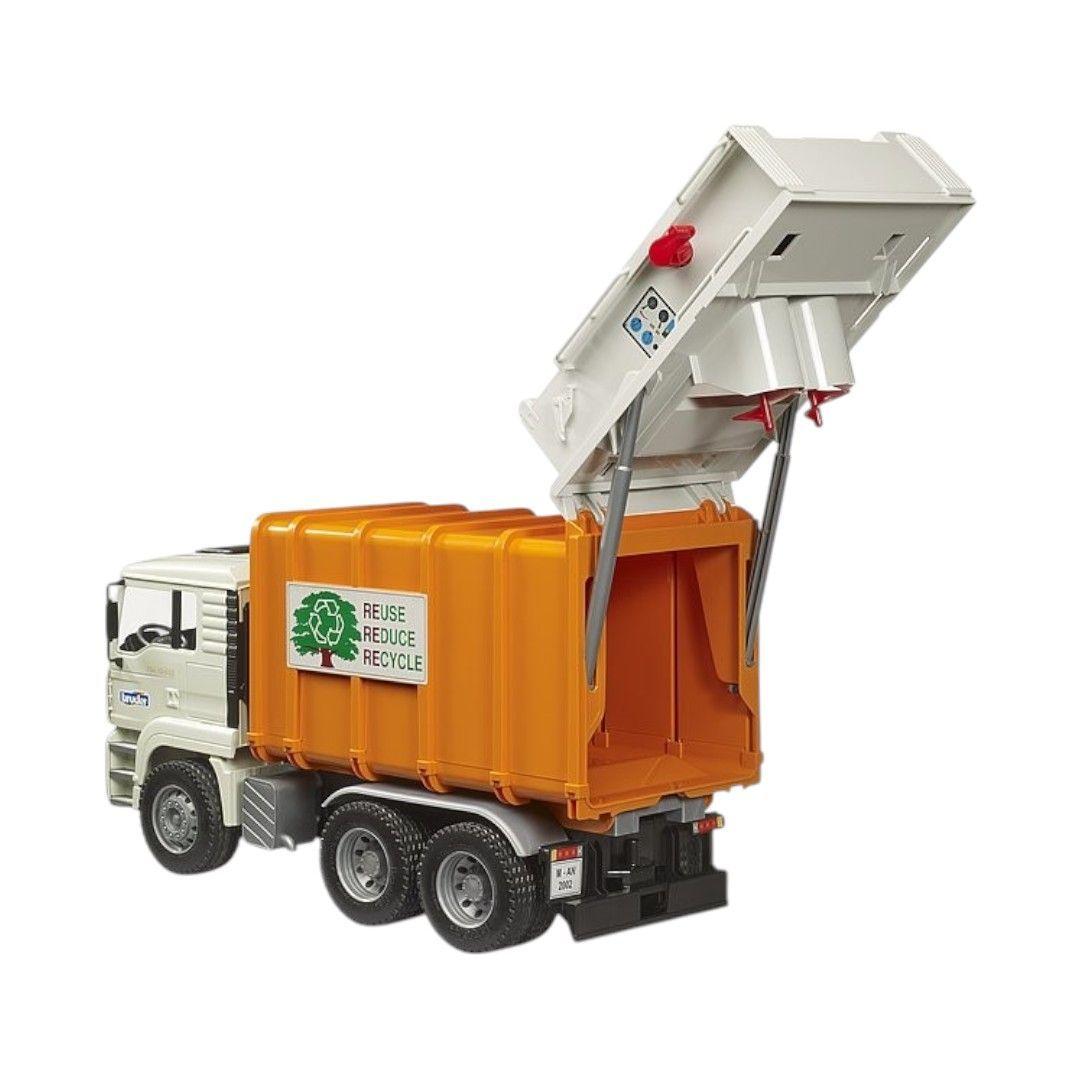 CAMI N DE BASURA DE CARGA TRASERA MAN TGA BRUDER-2