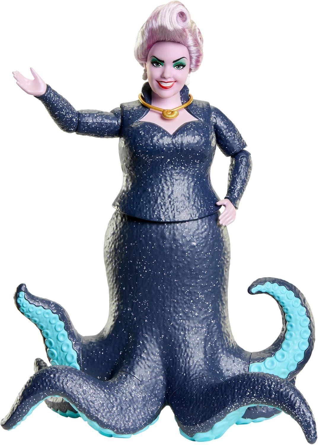 DISNEY LA SIRENITA ARIEL, EL REY TRITÓN Y ÚRSULA PACK MATTEL-5