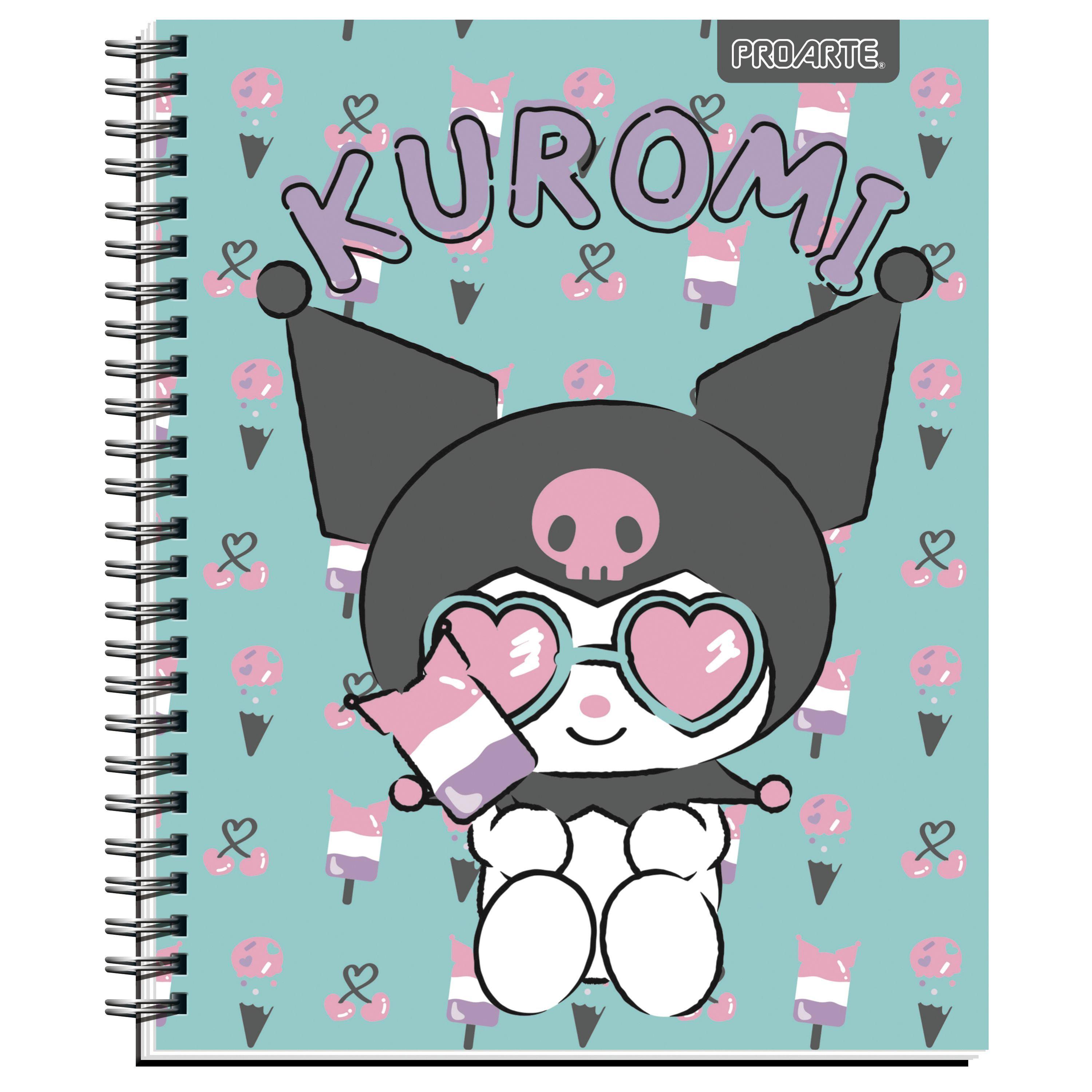CUADERNO UNIVERSITARIO 7MM 100H KUROMI PACK 10-5