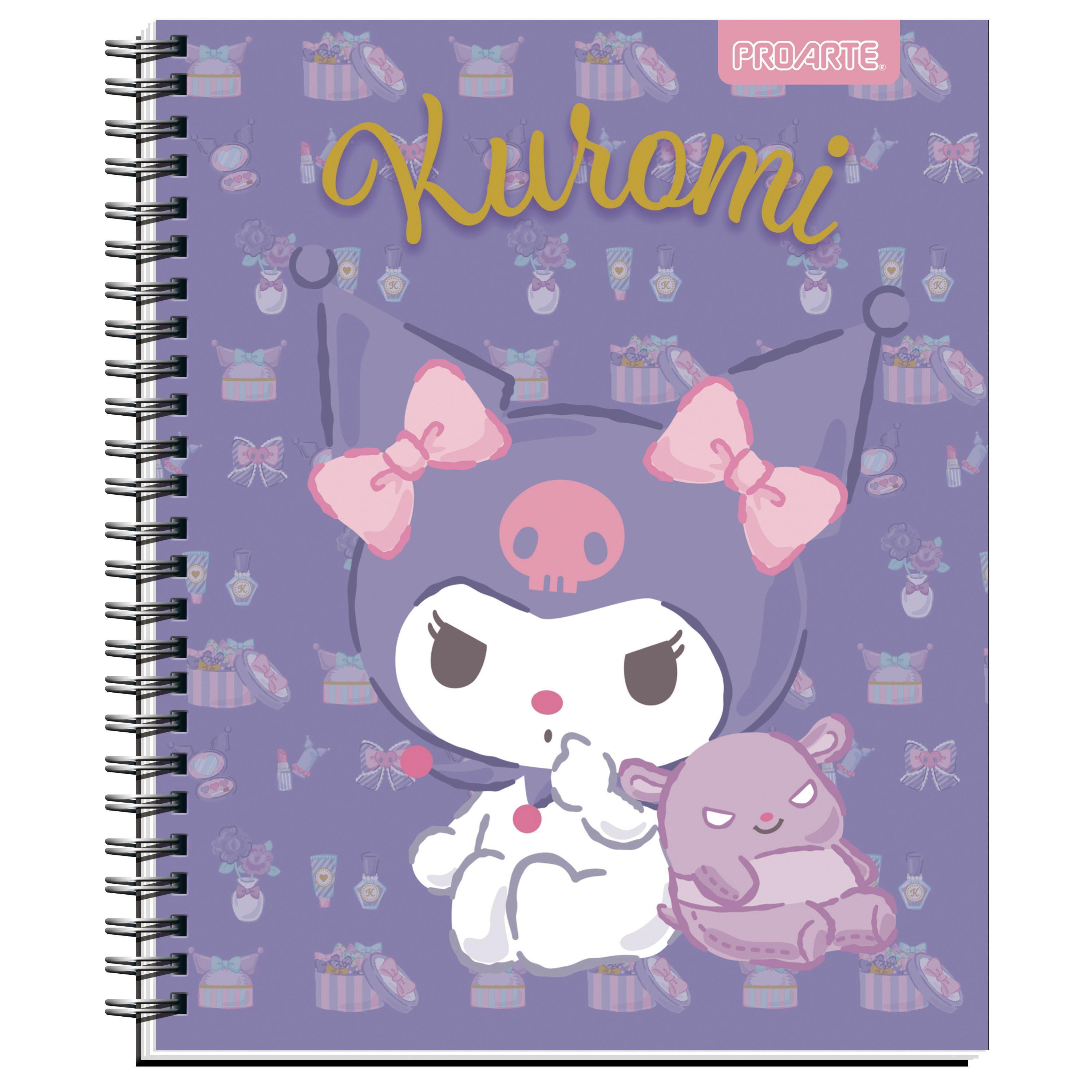 CUADERNO UNIVERSITARIO 7MM 100H KUROMI PACK 10-3