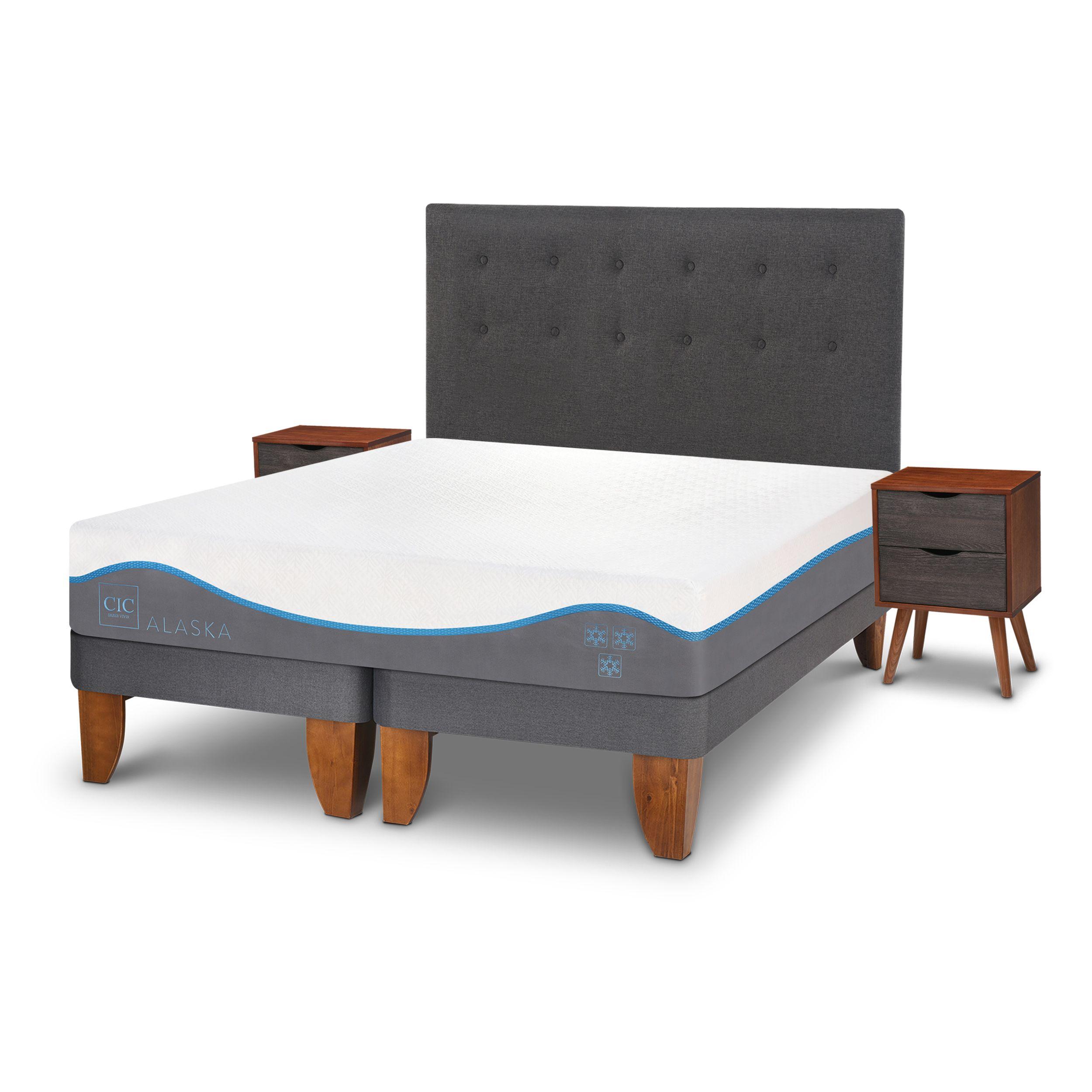 CAMA EUROPEA ALASKA 2 PLAZAS + SET EUFRATES-1