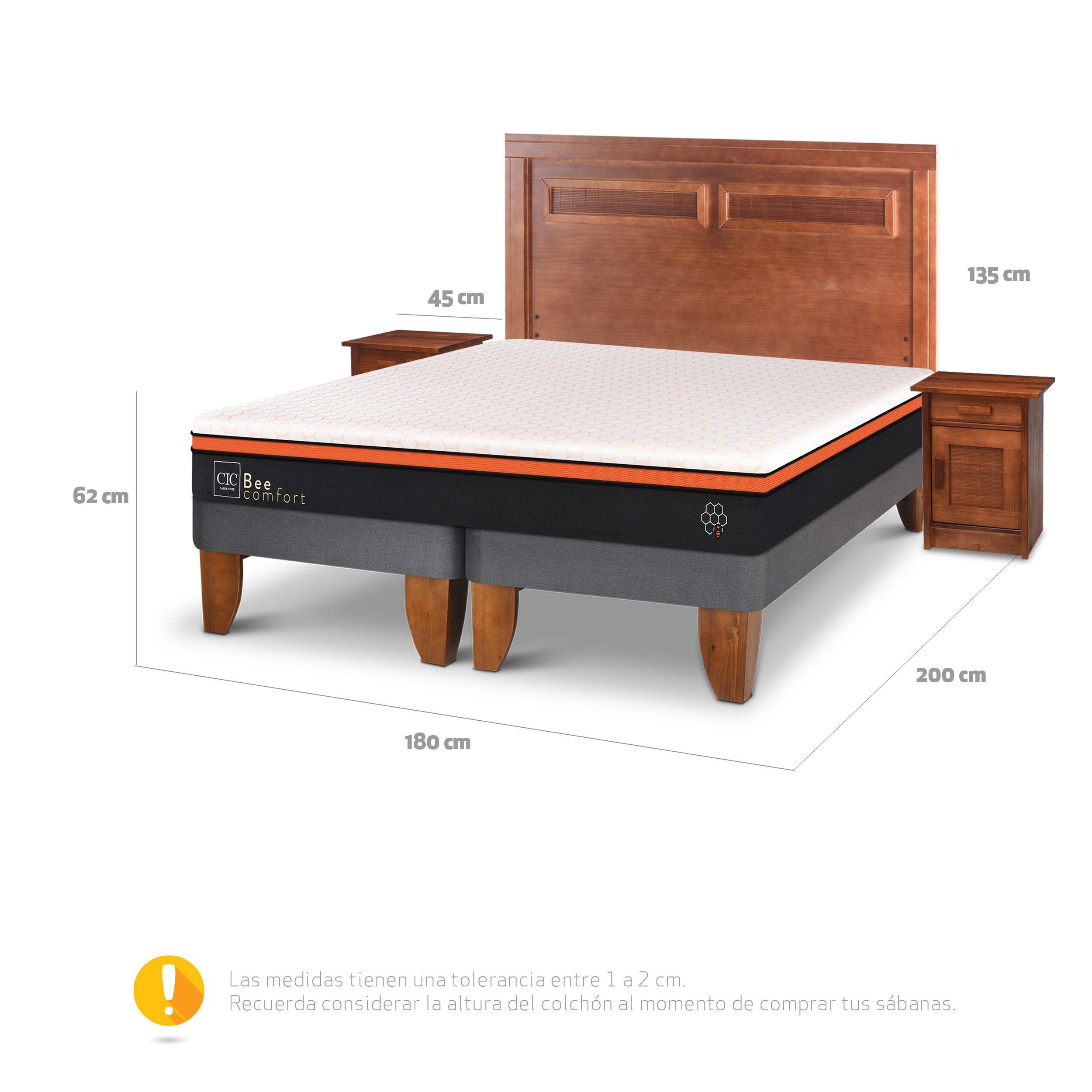 CAMA EUROPEA BEE COMFORT KING MILAN S/T-2