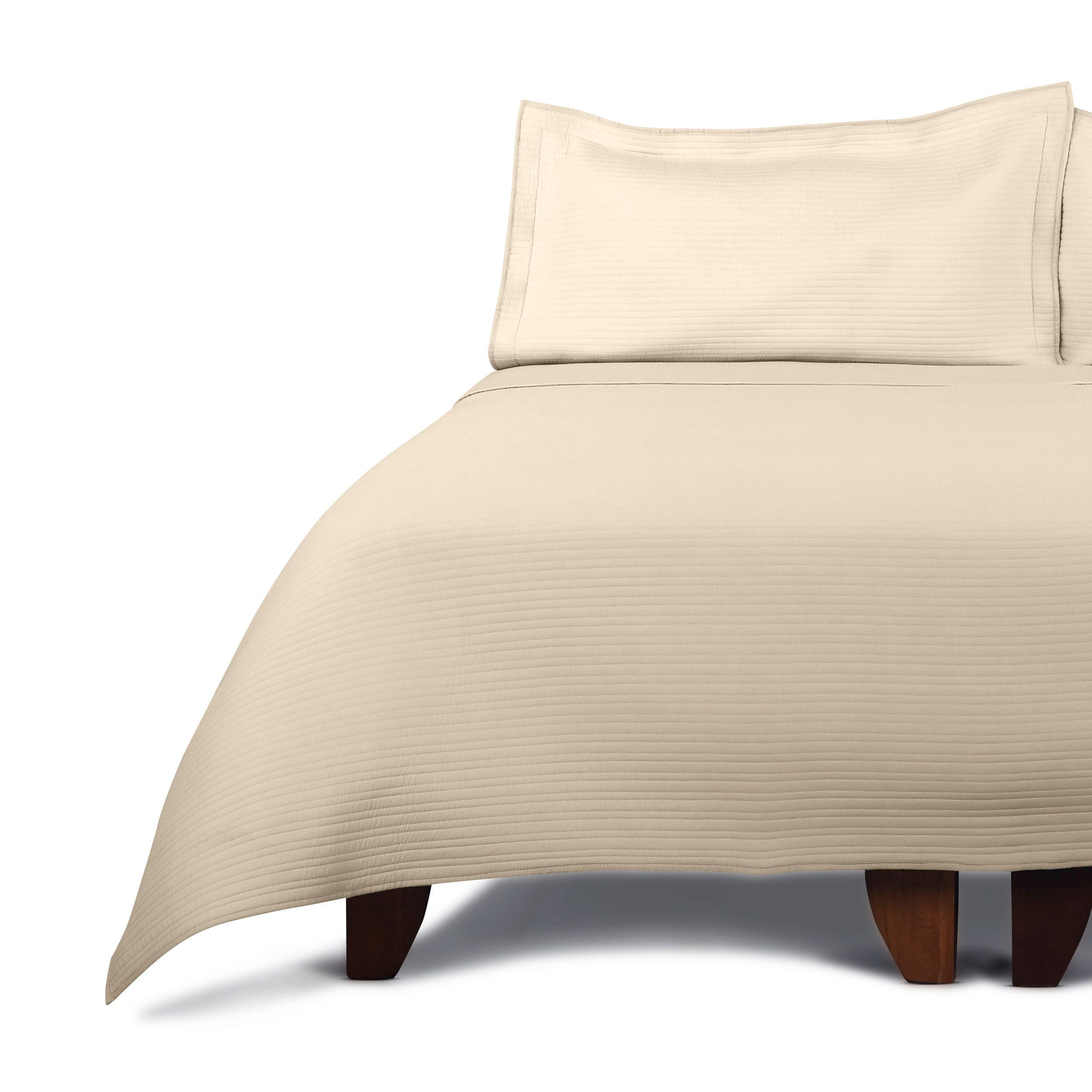 QUILT ALGODON TAUPE 2P-0