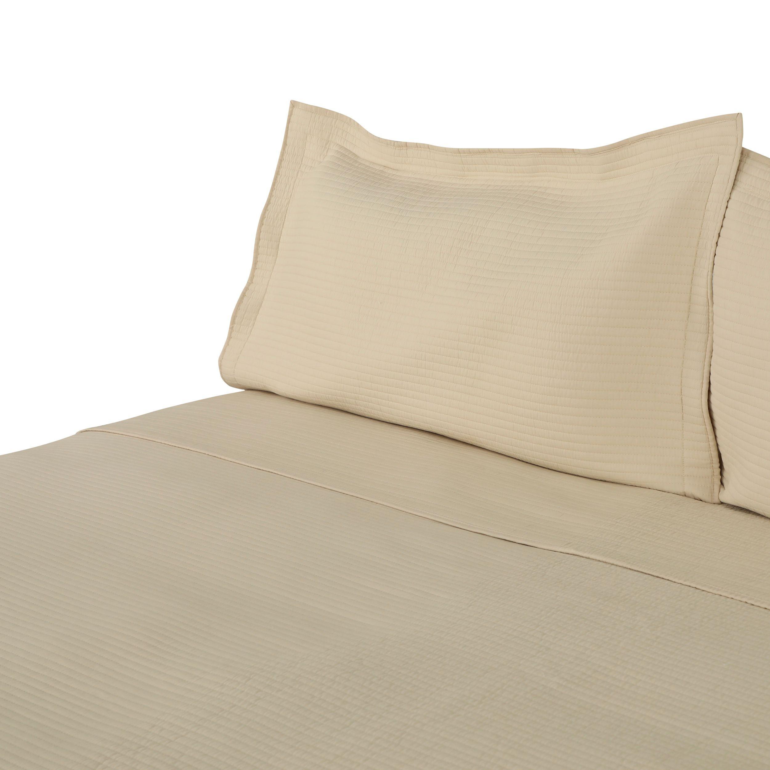 QUILT ALGODON TAUPE 2P-1