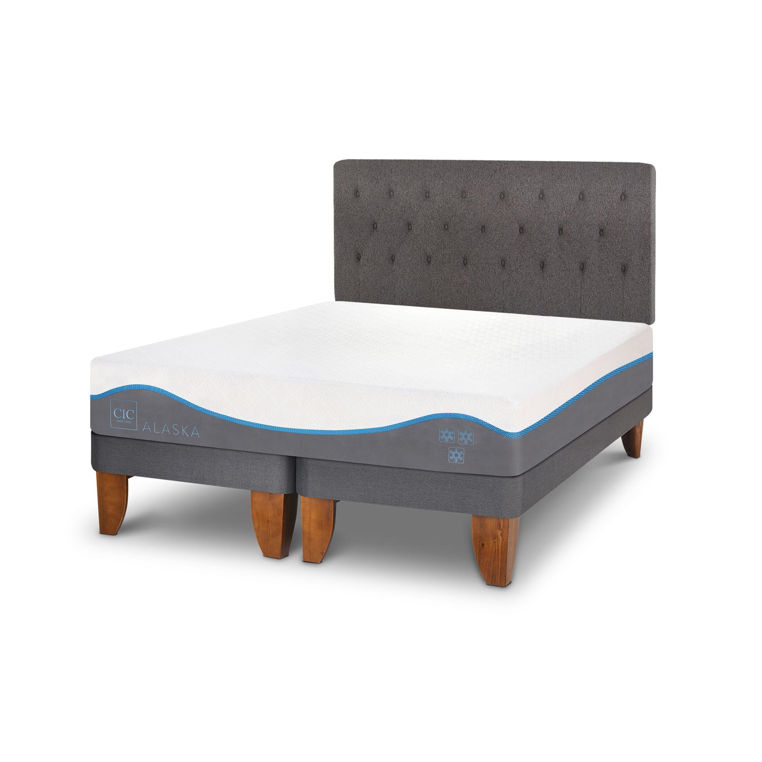 CAMA EUROPEA ALASKA KING + RESPALDO KAVERY-1