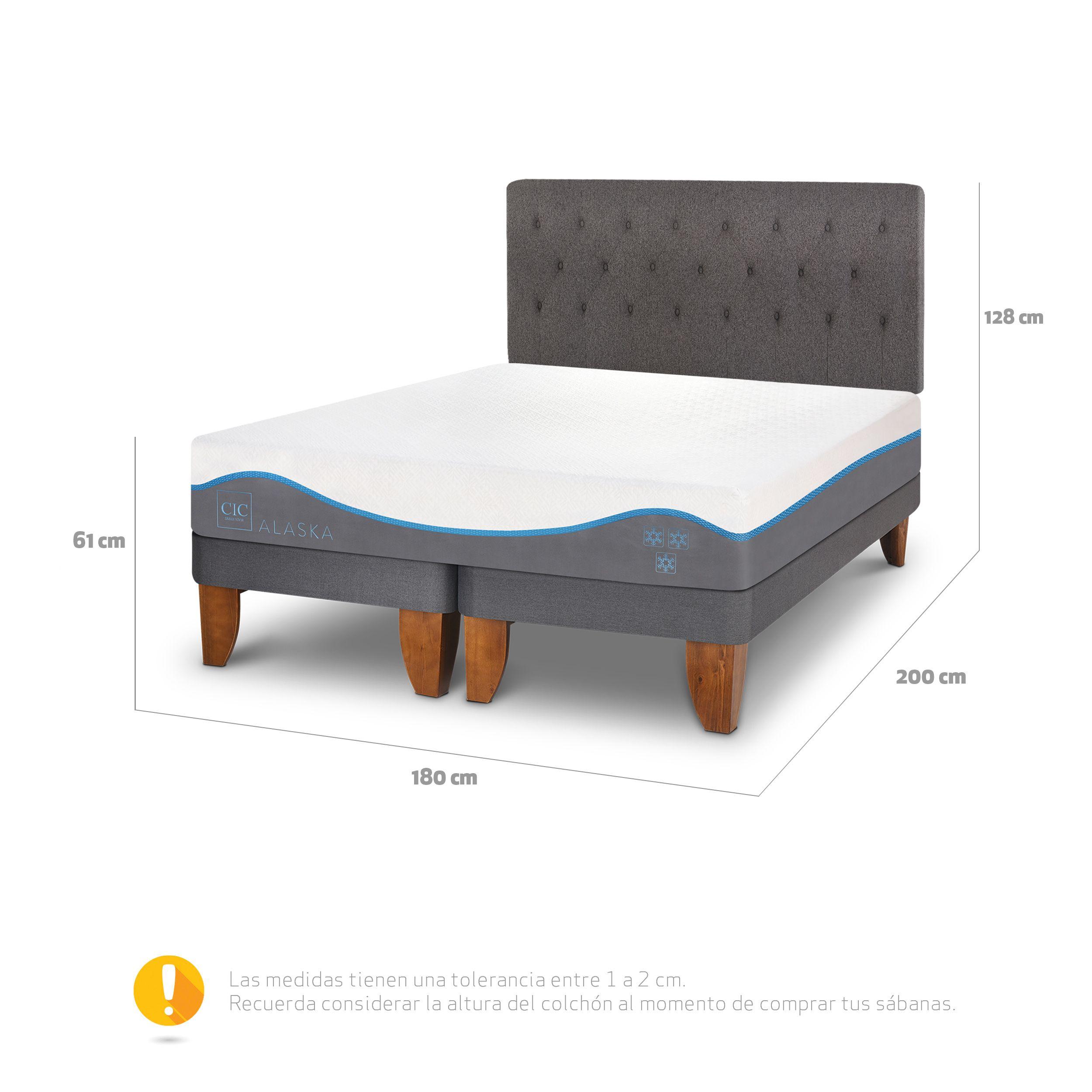 CAMA EUROPEA ALASKA KING + RESPALDO KAVERY-2