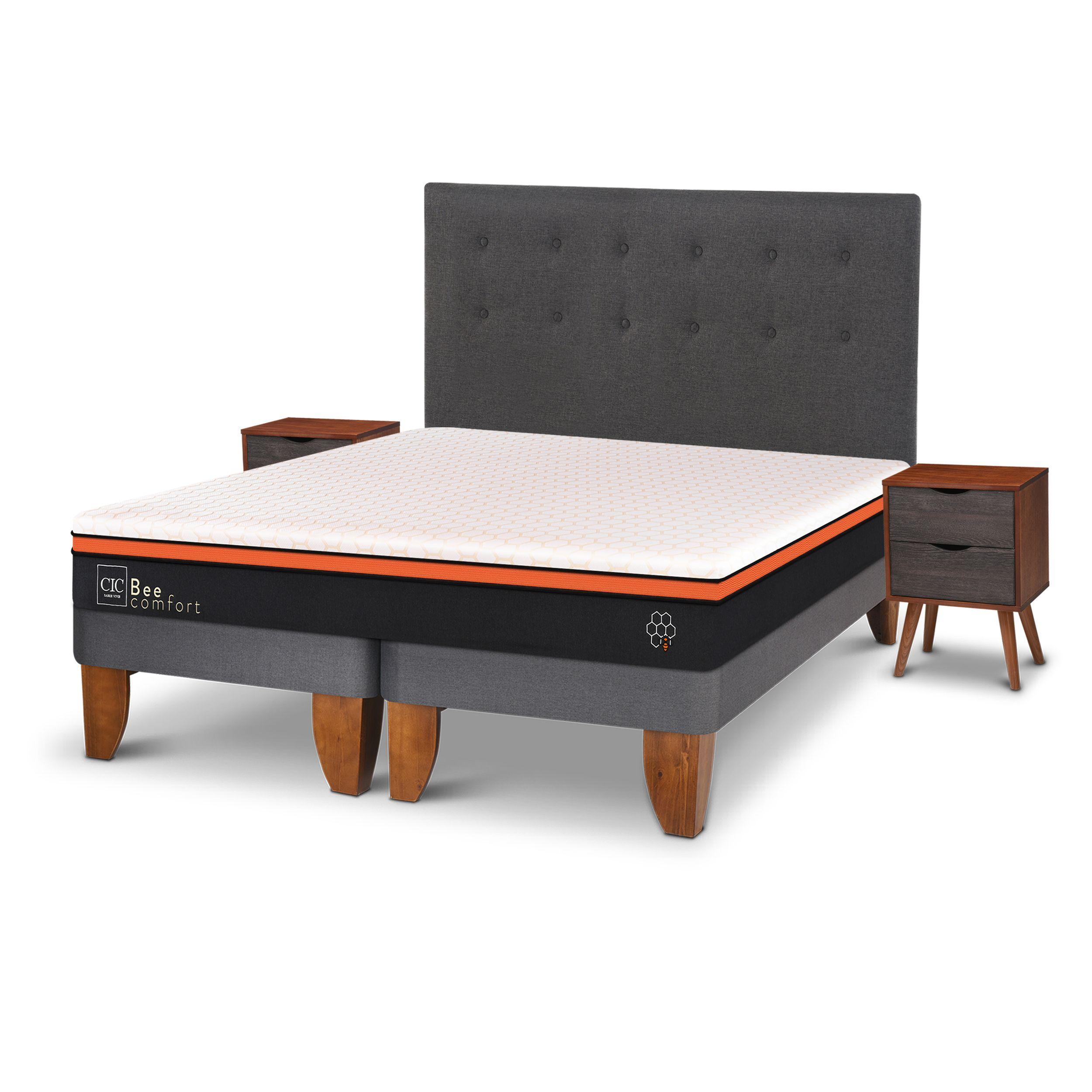 CAMA EUROPEA BEE COMFORT 2P BD EUFRATES S/T-1