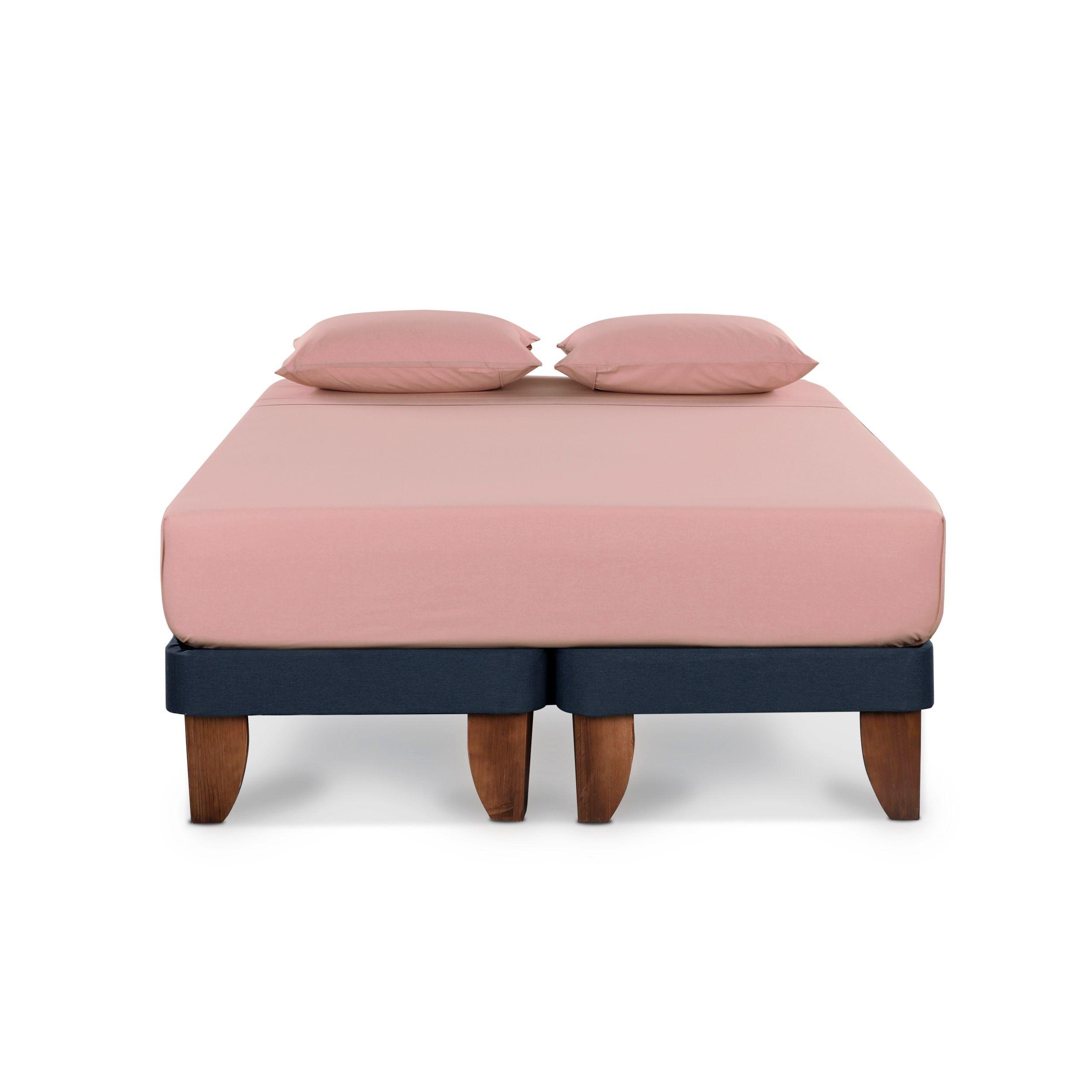 SET SABANAS LISAS 144H ROSA SGL-5