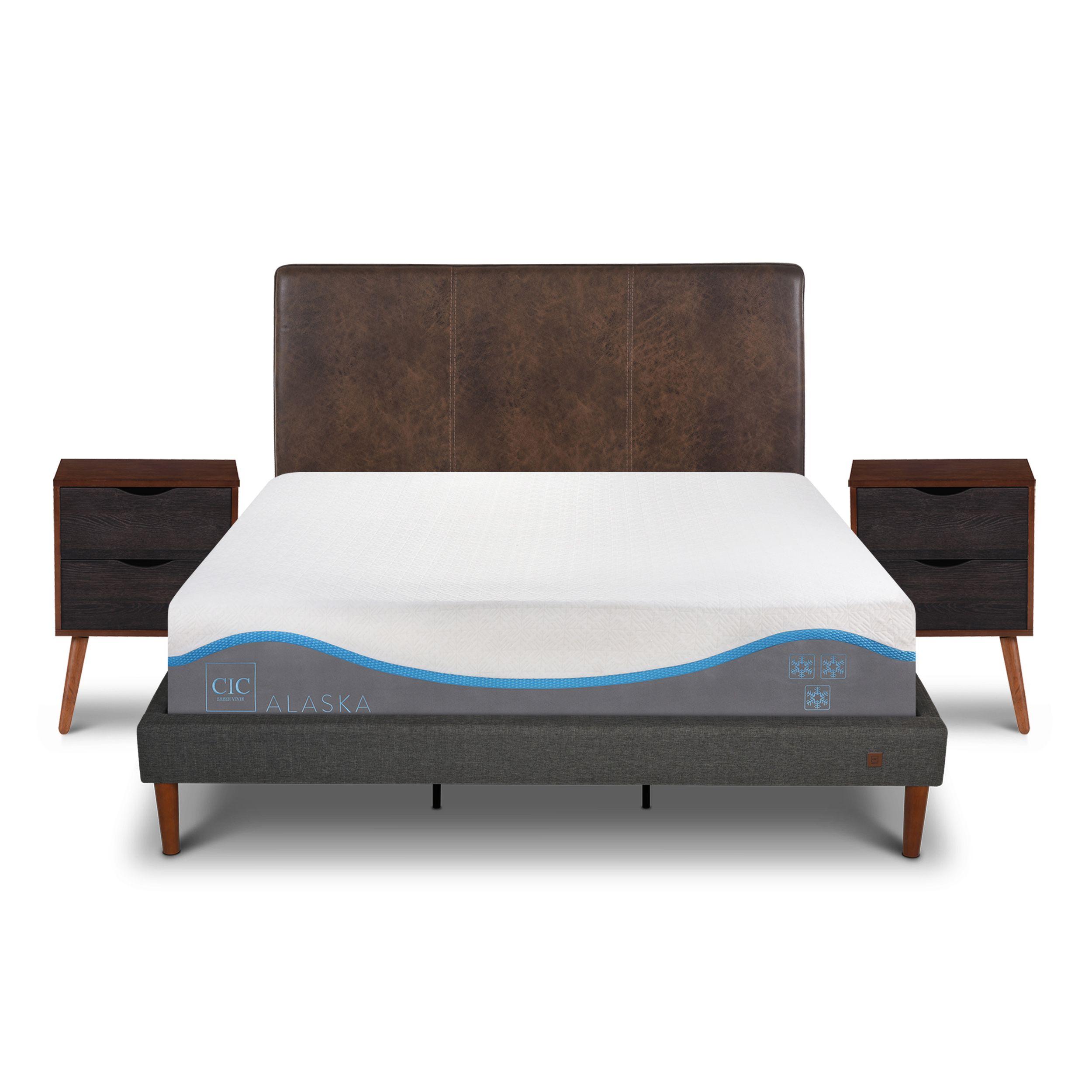 CAMA EUROPEA CURVE ALASKA KING + SET BAKER-0