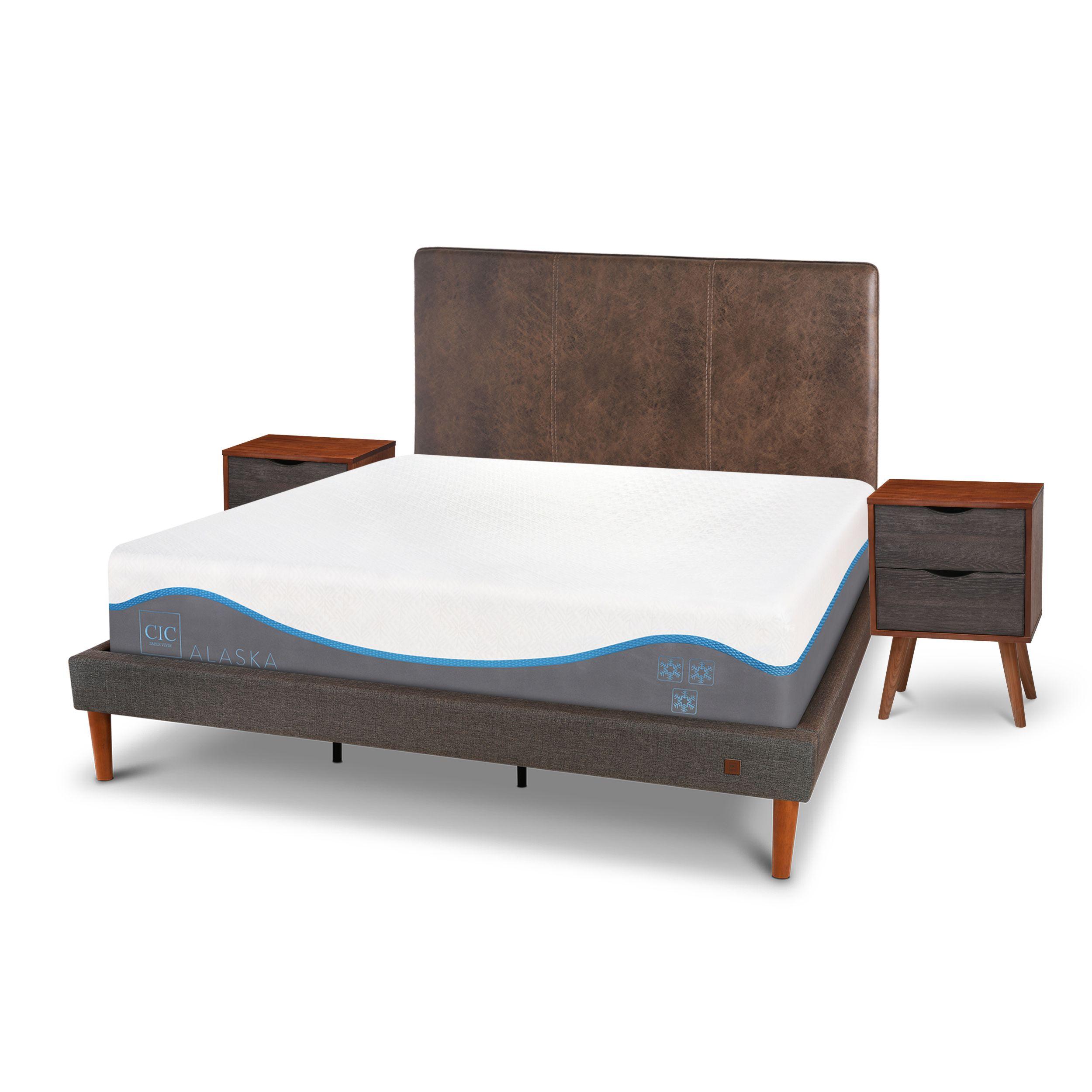 CAMA EUROPEA CURVE ALASKA KING + SET BAKER-1