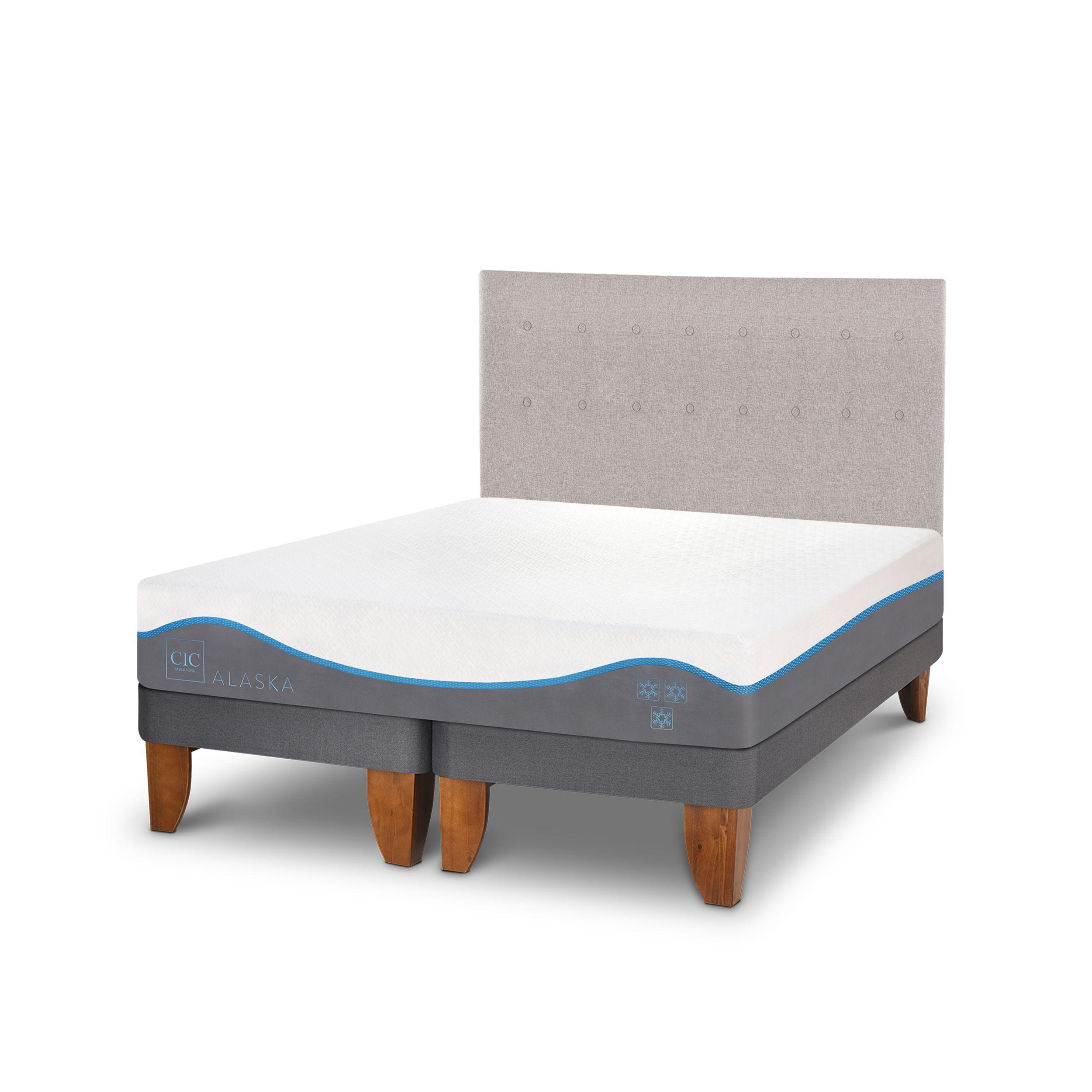 CAMA EUROPEA ALASKA KING + RESPALDO TIGRIS-1
