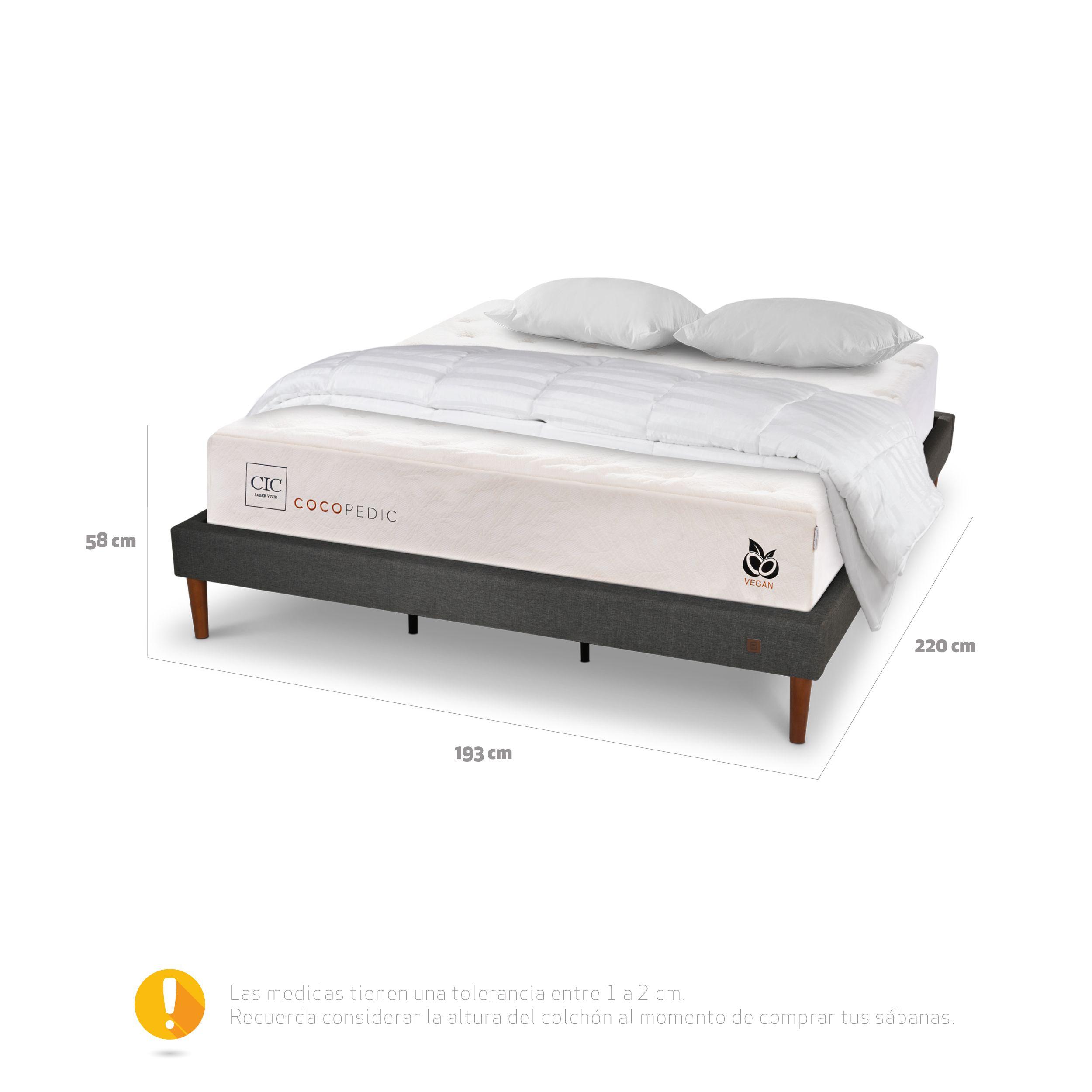 CAMA EUROPEA CURVE COCOPEDIC KING ALM V+PL-2