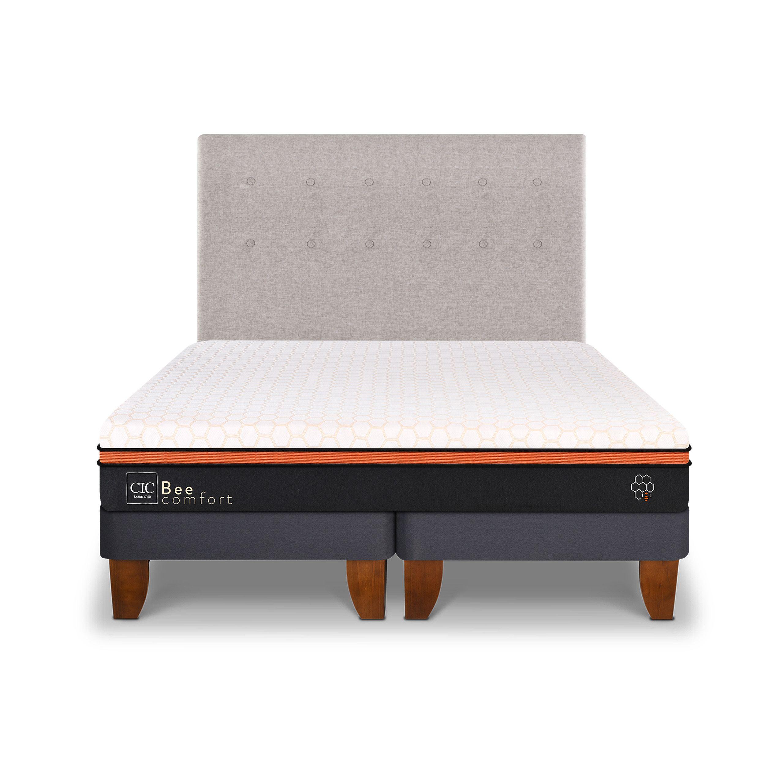 CAMA EUROPEA BEE COMFORT 2P BD RESPALDO TIGRIS-0