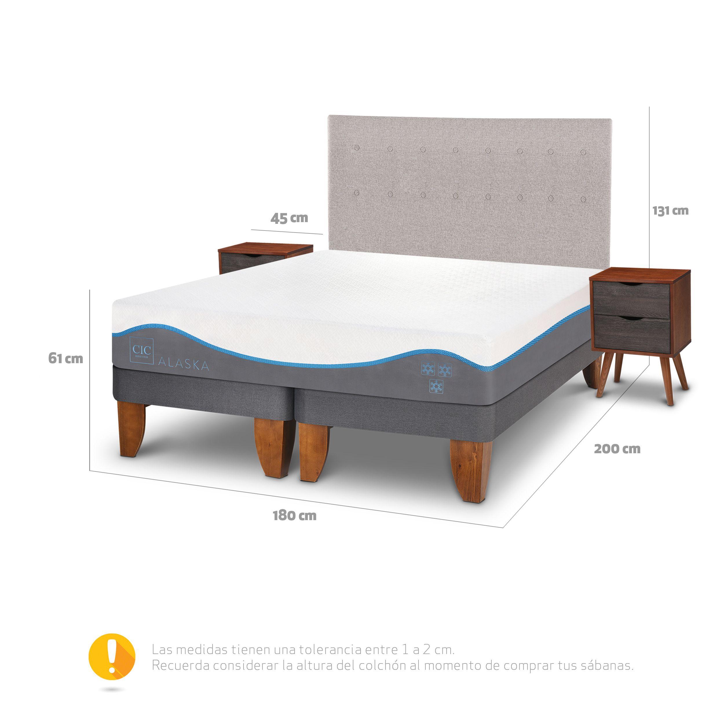 CAMA EUROPEA ALASKA KING + SET TIGRIS-2