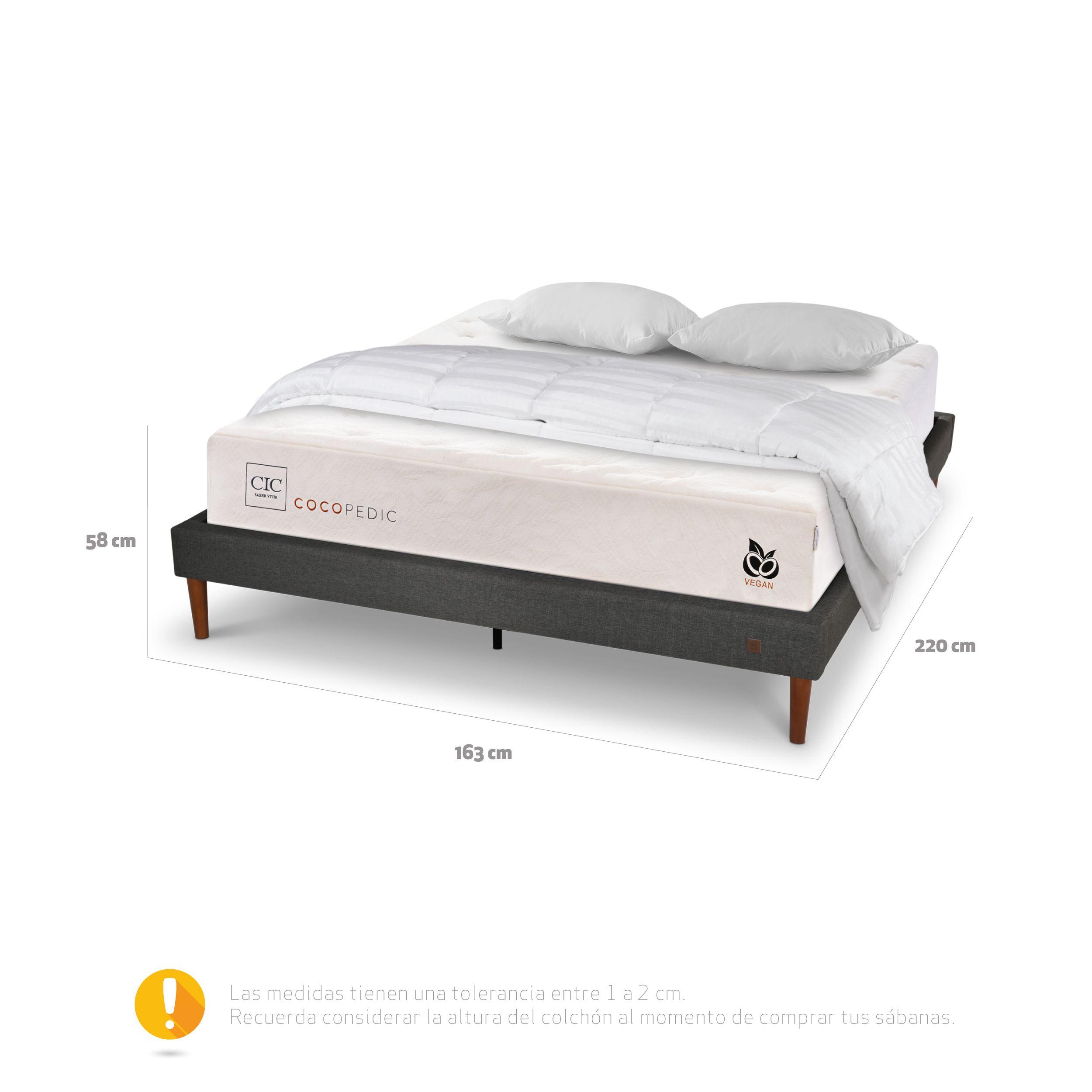 CAMA EUROPEA CURVE COCOPEDIC 2P BD ALM V+PL-2
