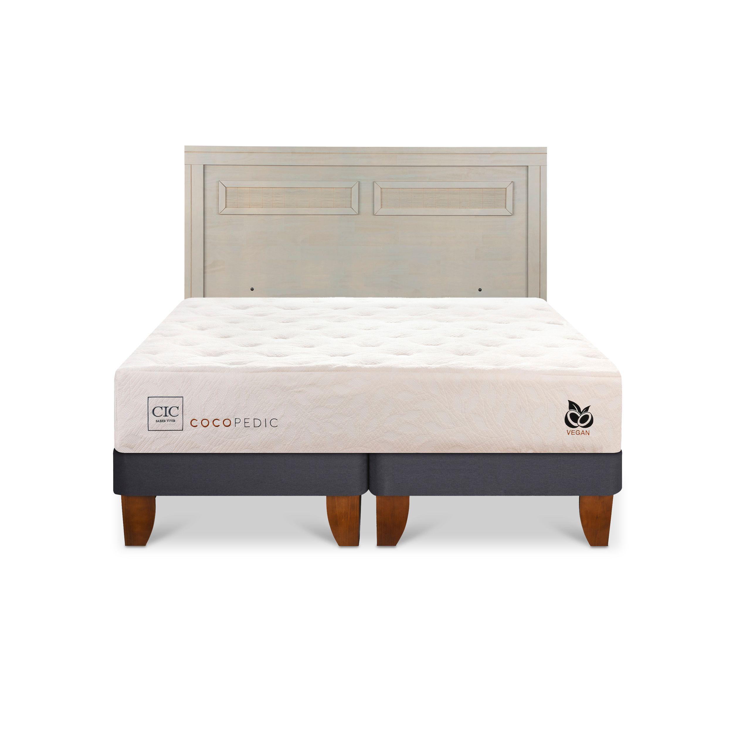 CAMA EUROPEA COCOPEDIC 2 PLAZAS + RESPALDO MILAN ALPINO-0
