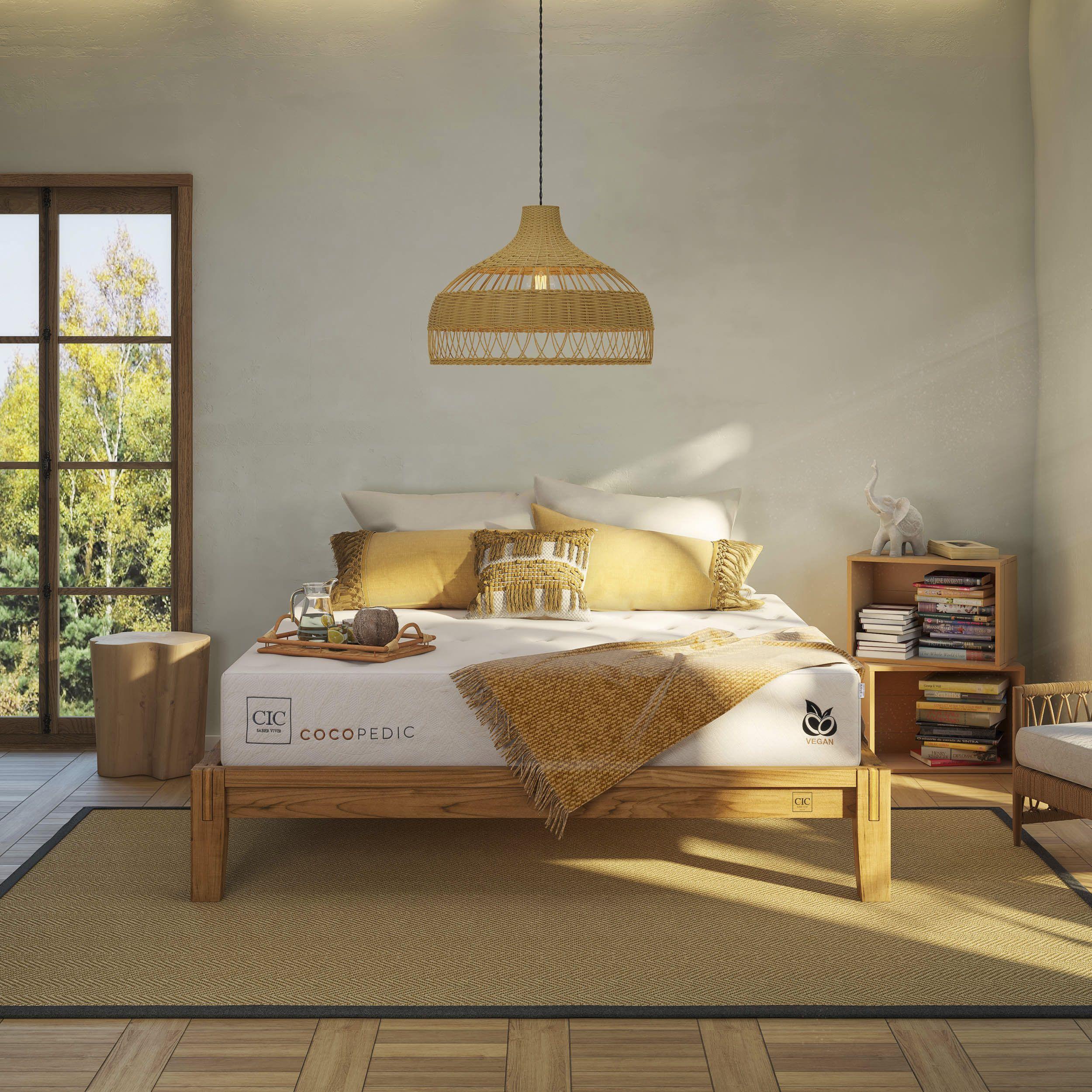 CAMA EUROPEA COCOPEDIC 2 PLAZAS + RESPALDO MILAN ALPINO-9