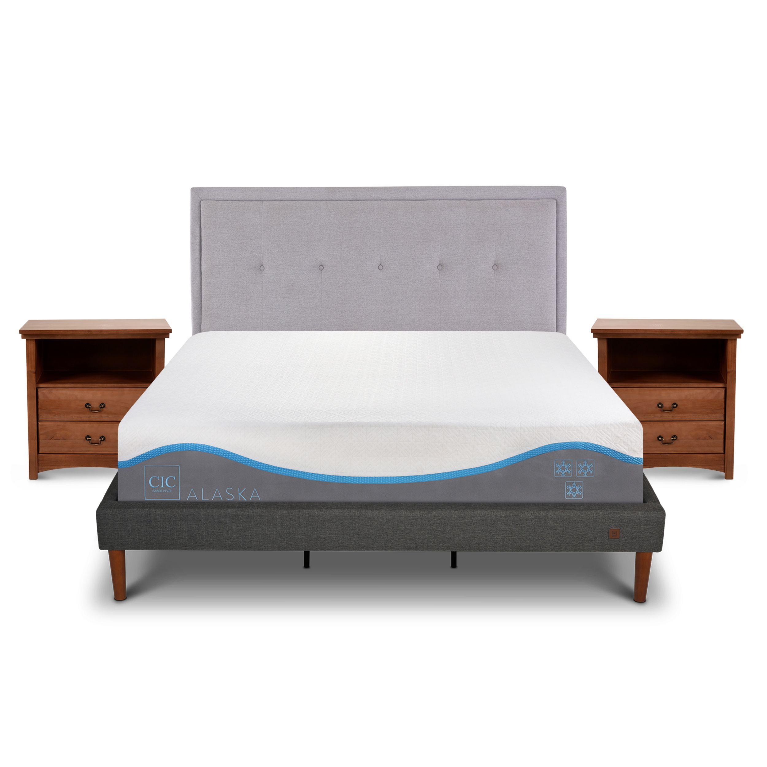 CAMA EUROPEA CURVE ALASKA KING + SER GANGES-0