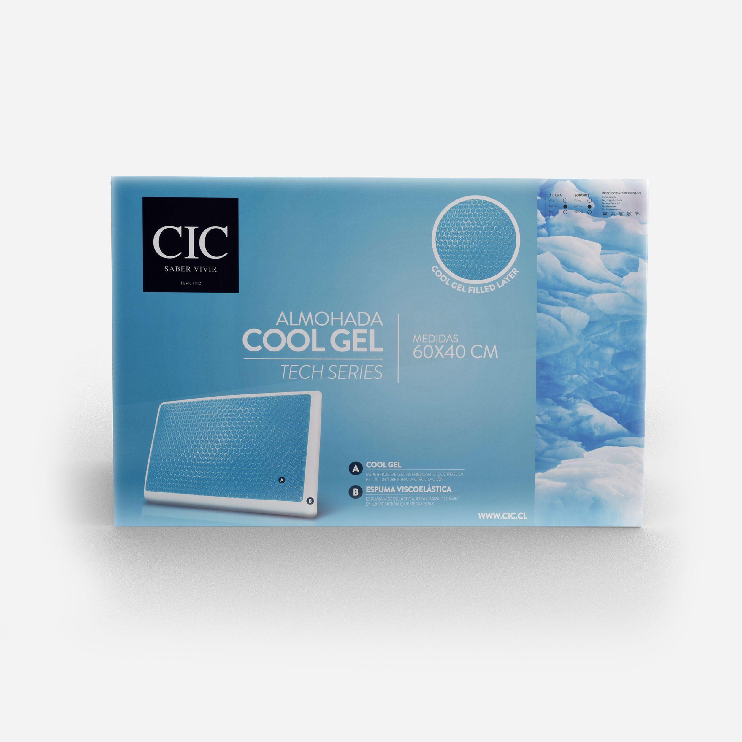 ALMOHADA COOL GEL TECH SERIES 60X40 CM-6