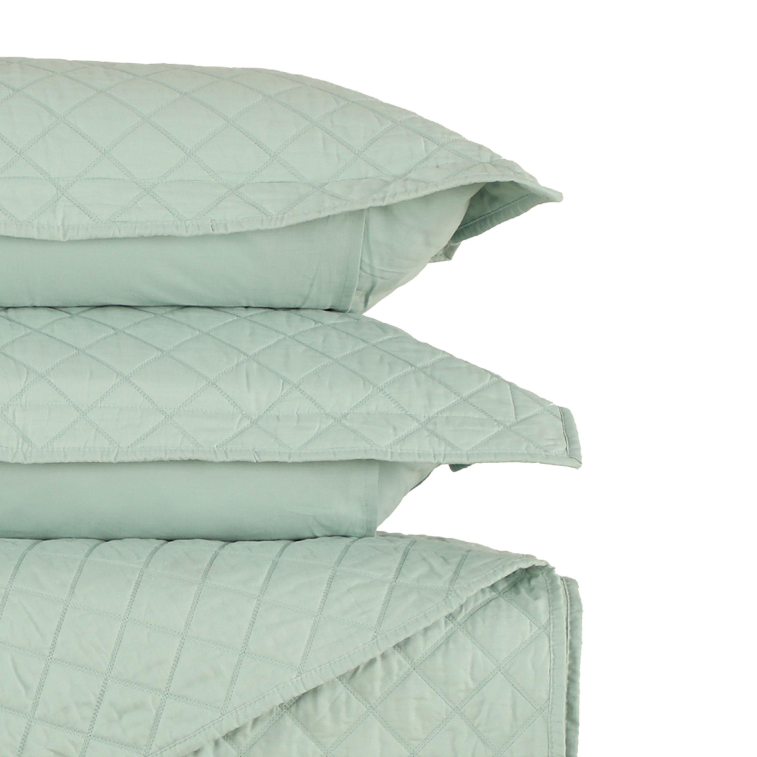 QUILT POLYCOTTON MENTA 2P-1