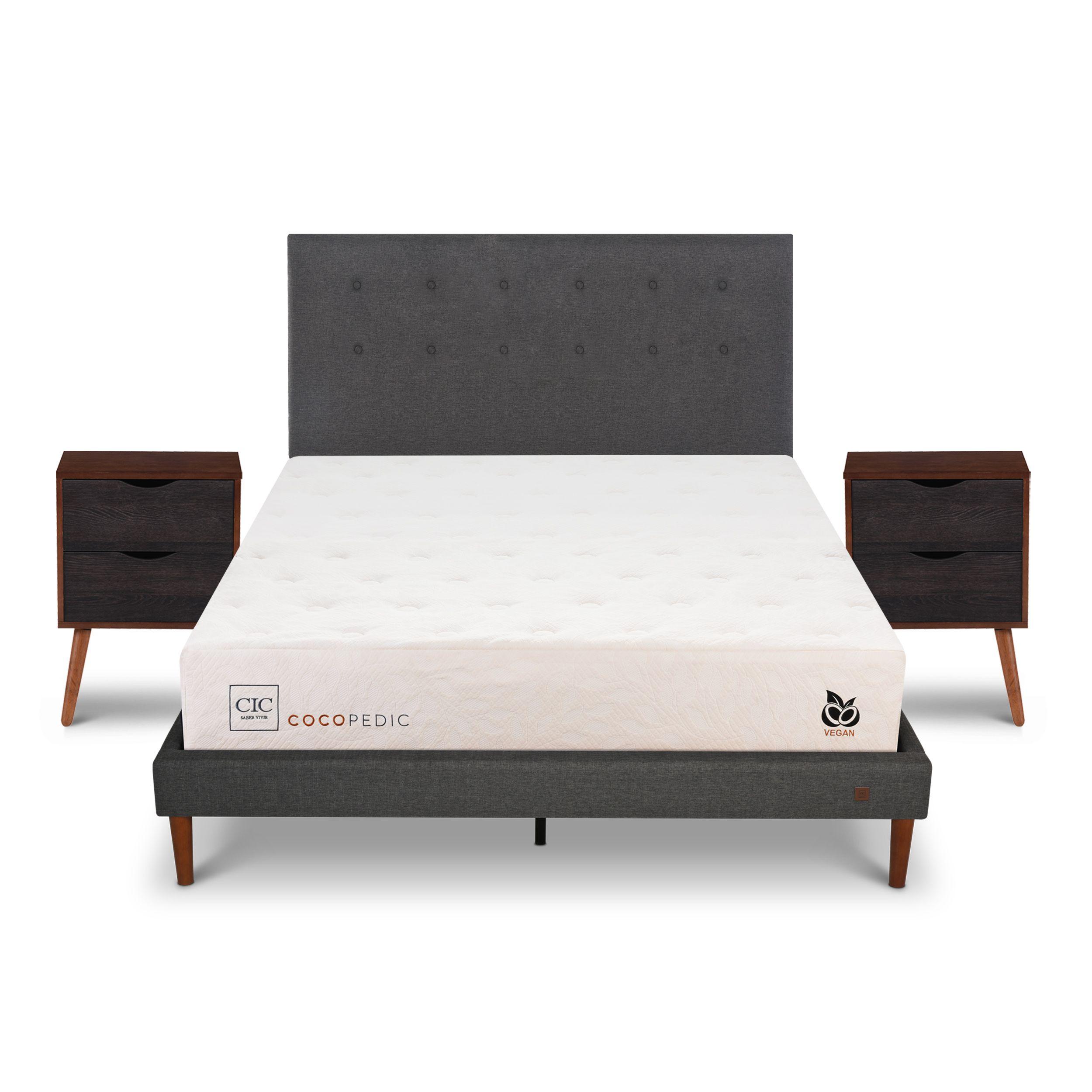 CAMA EUROPEA CURVE COCOPEDIC 2P BD EUFRATES S/T-0