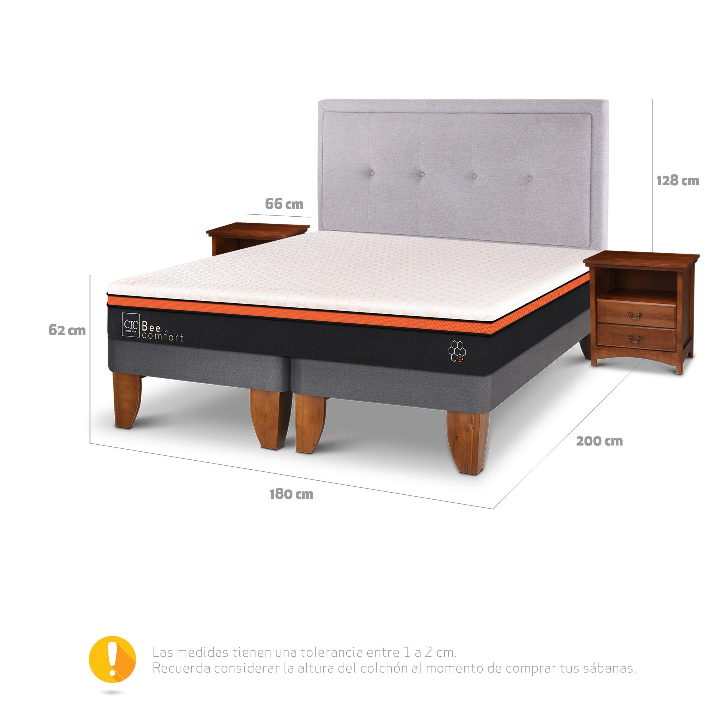CAMA EUROPEA BEE COMFORT KING GANGES S/T-2