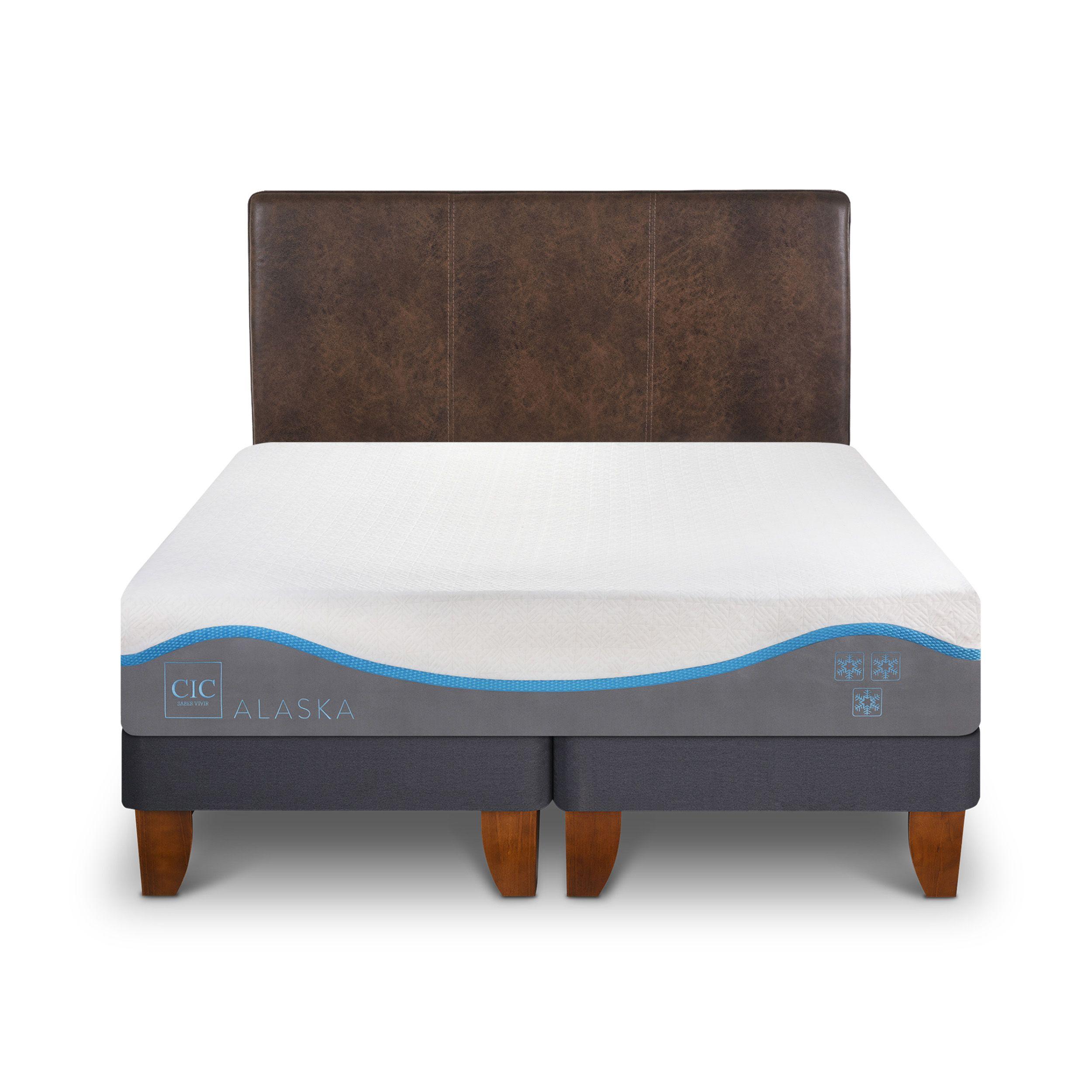 CAMA EUROPEA ALASKA 2 PLAZAS + RESPALDO BAKER-0