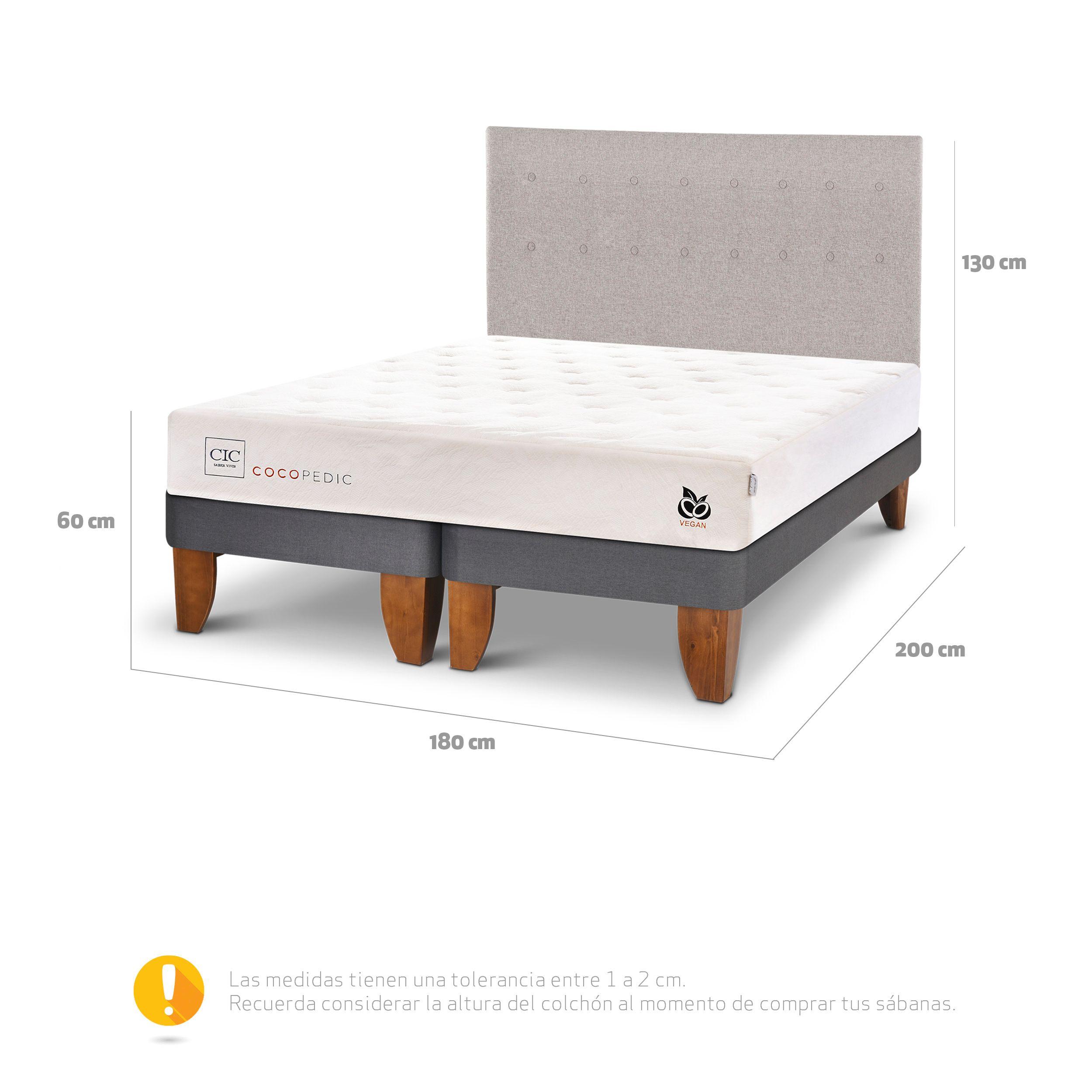 CAMA EUROPEA COCOPEDIC KING + RESPALDO TIGRIS-2