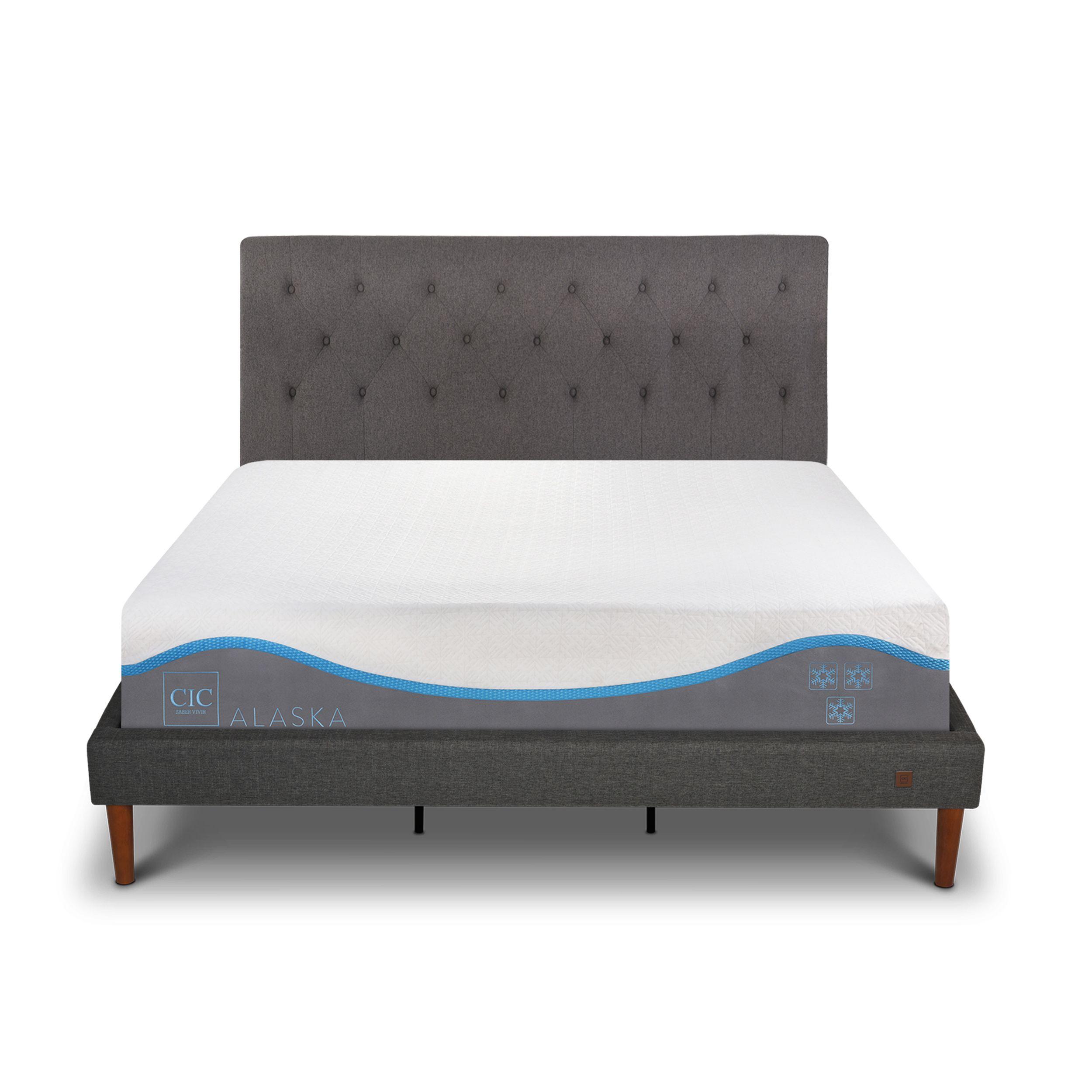 CAMA EUROPEA CURVE ALASKA KING + RESPALDO KAVERY-0