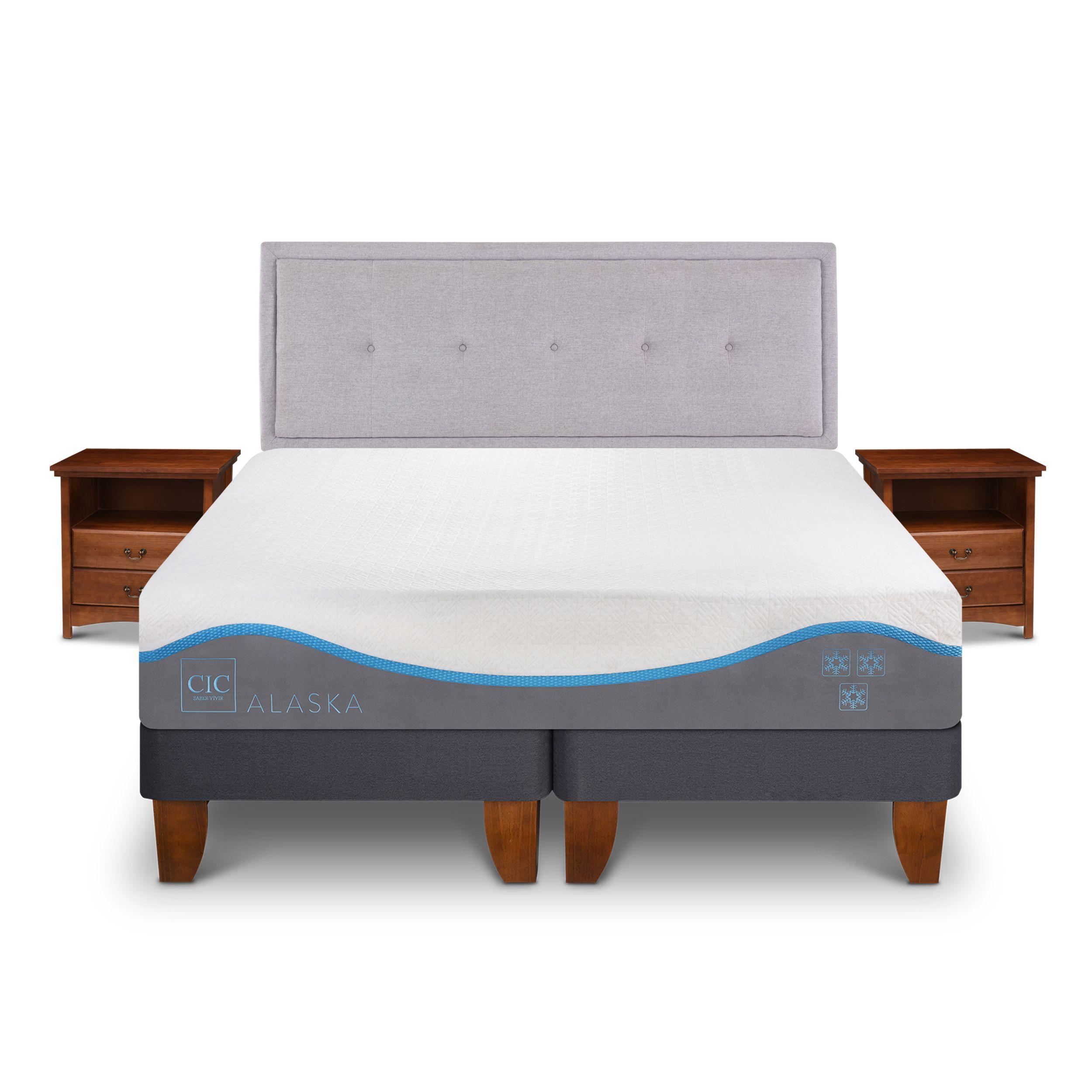 CAMA EUROPEA ALASKA KING + SET GANGES-0