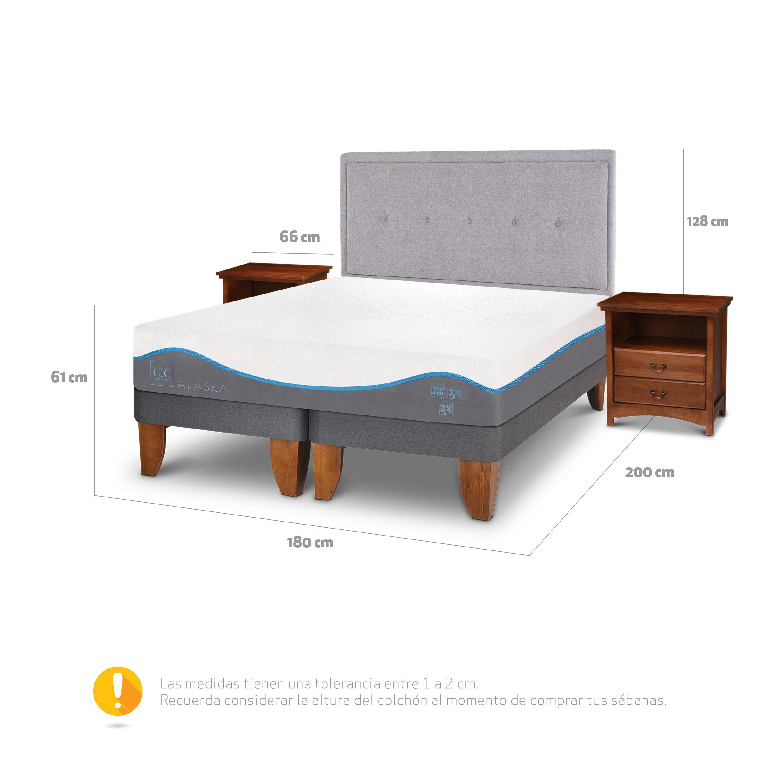 CAMA EUROPEA ALASKA KING + SET GANGES-2