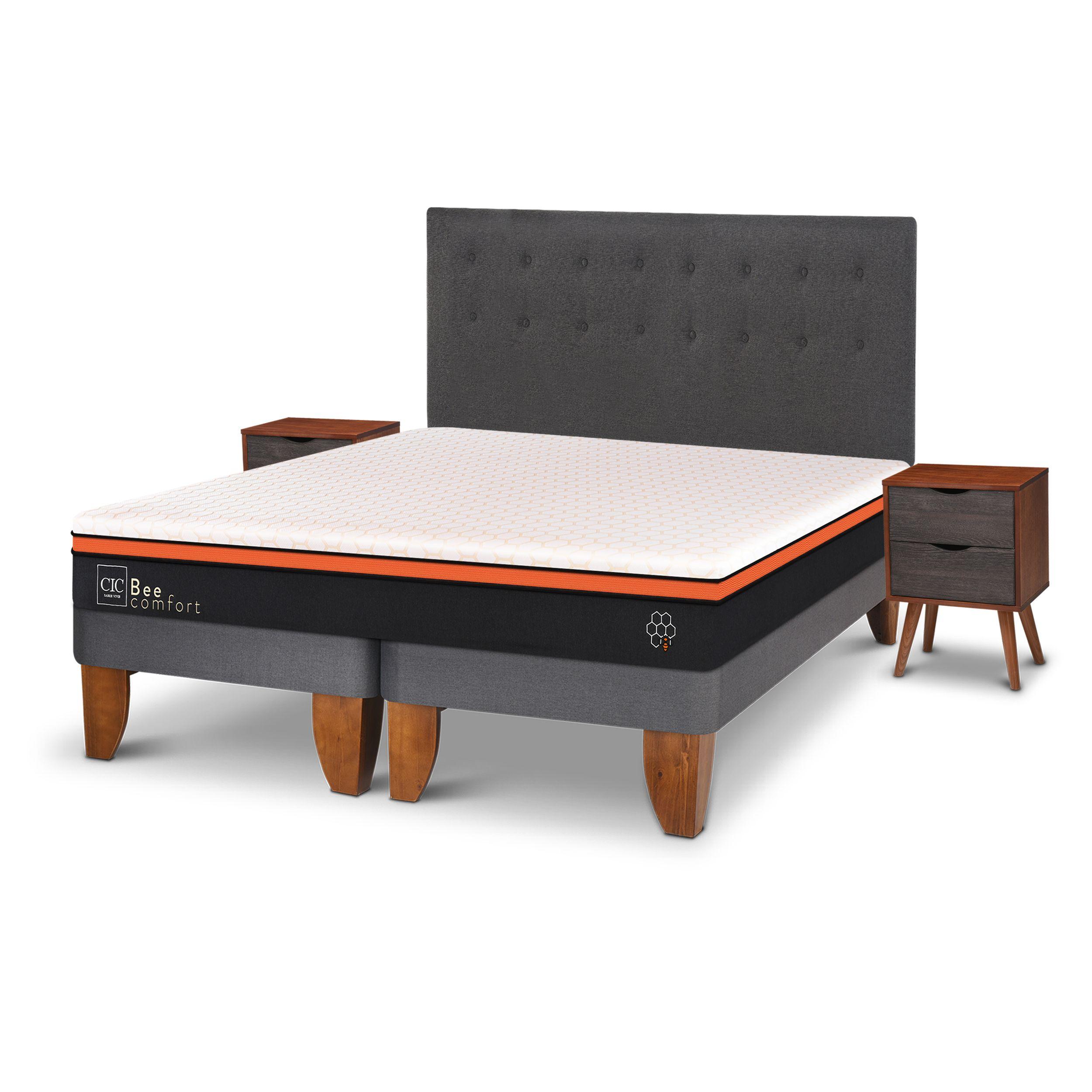 CAMA EUROPEA BEE COMFORT KING EUFRATES S/T-1