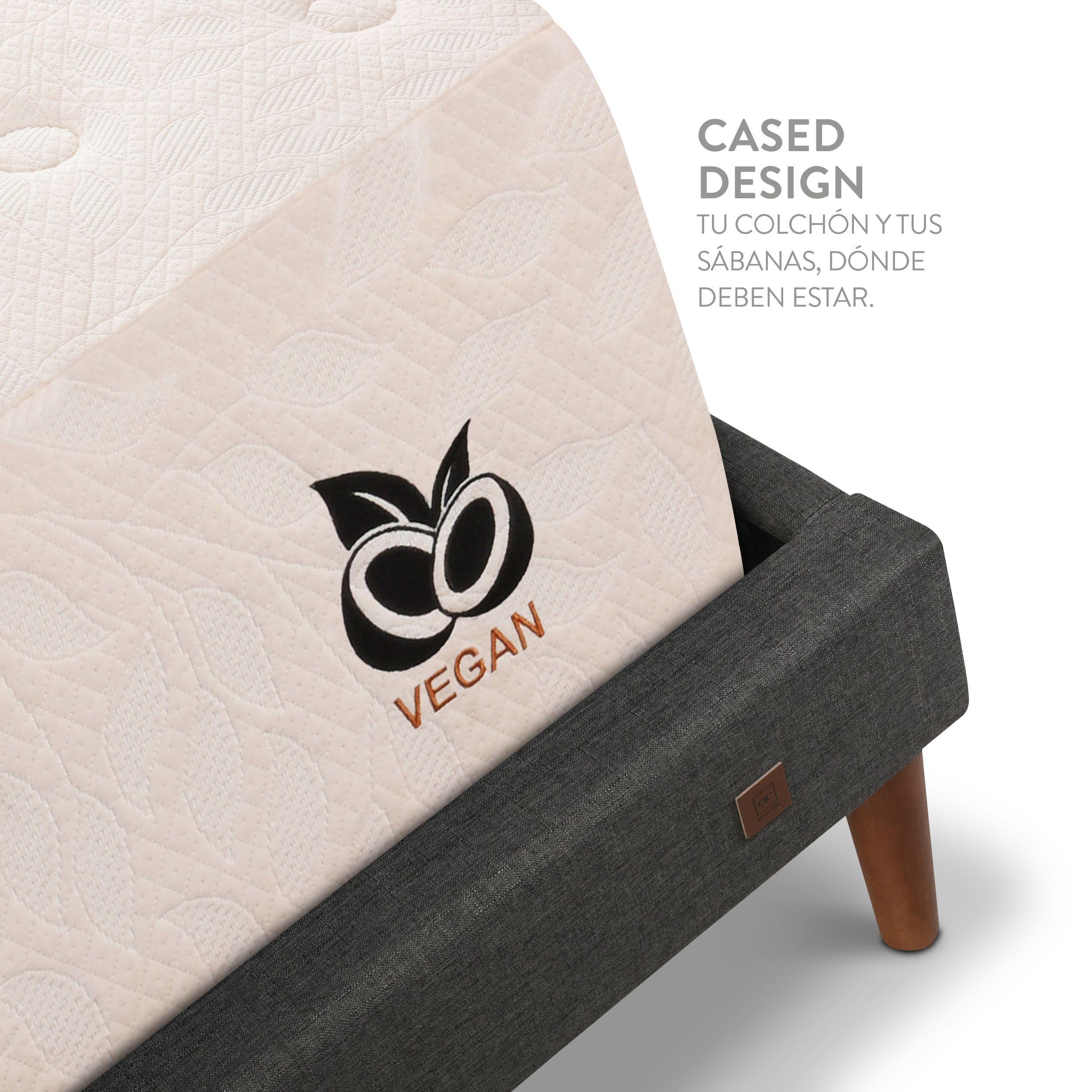 CAMA EUROPEA CURVE COCOPEDIC KING KAVERY S/T-4