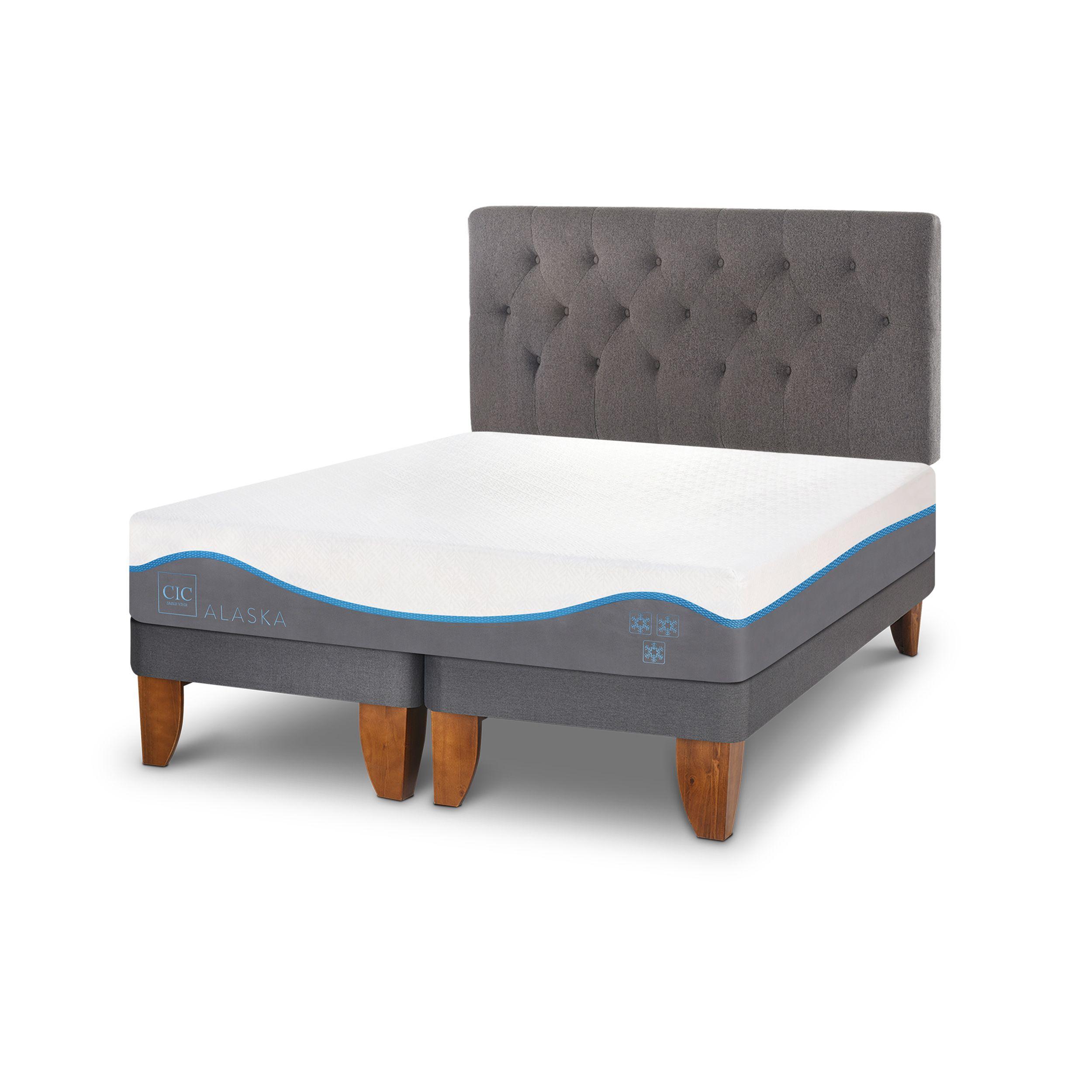 CAMA EUROPEA ALASKA 2 PLAZAS + RESPALDO KAVERY-1