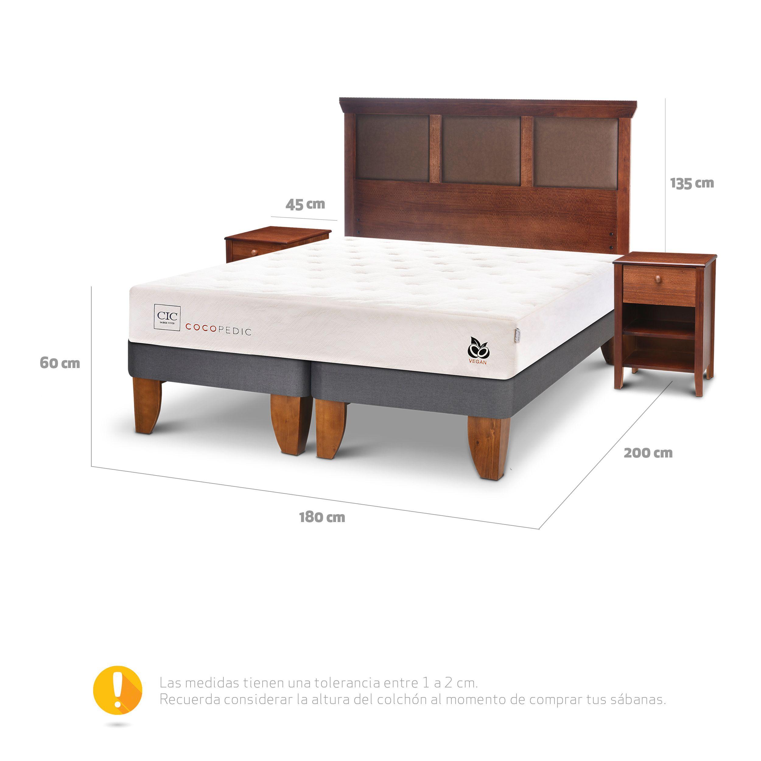 CAMA EUROPEA COCOPEDIC KING NEW TORINO S/T-2