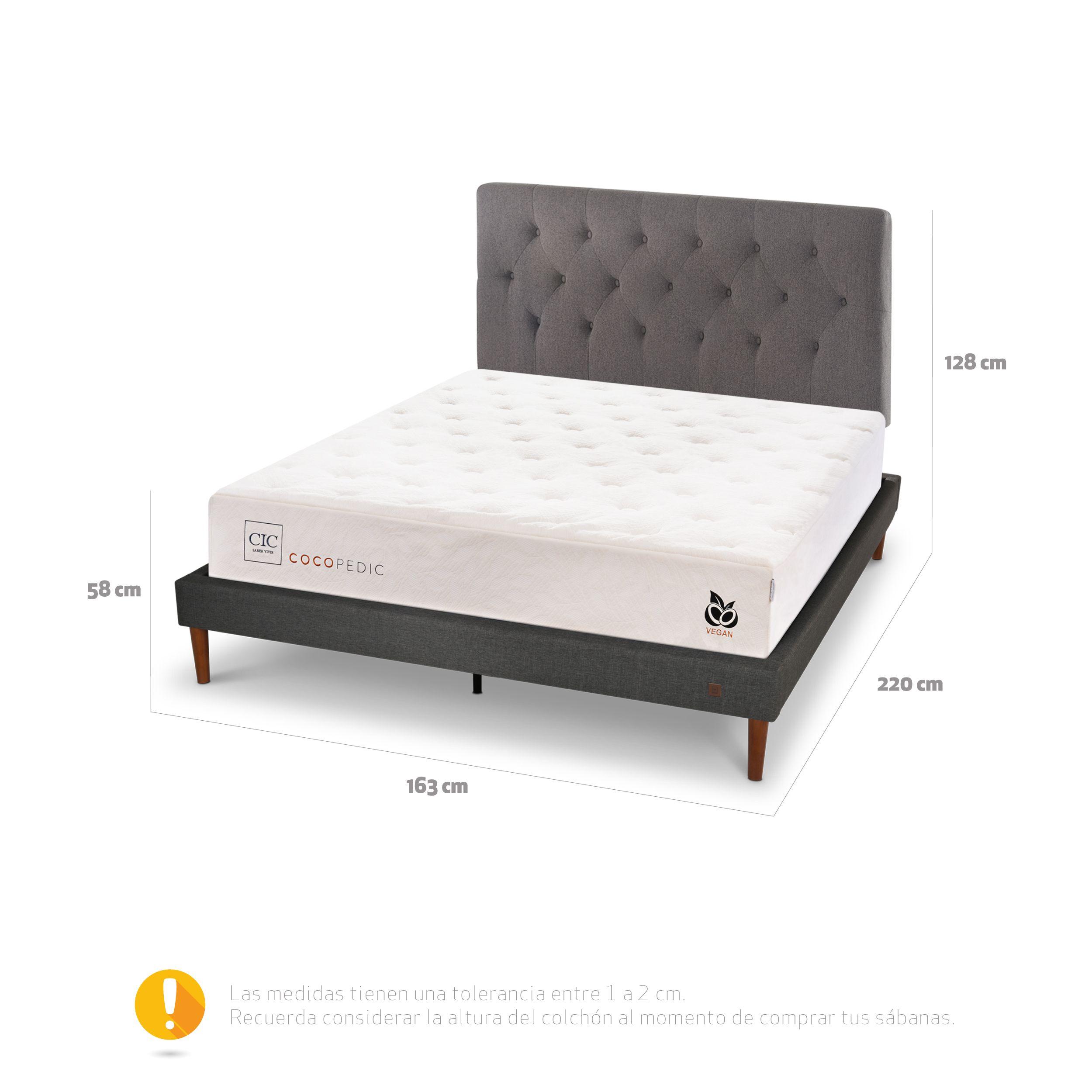 CAMA EUROPEA CURVE COCOPEDIC 2P BD RESPALDO KAVERY-2