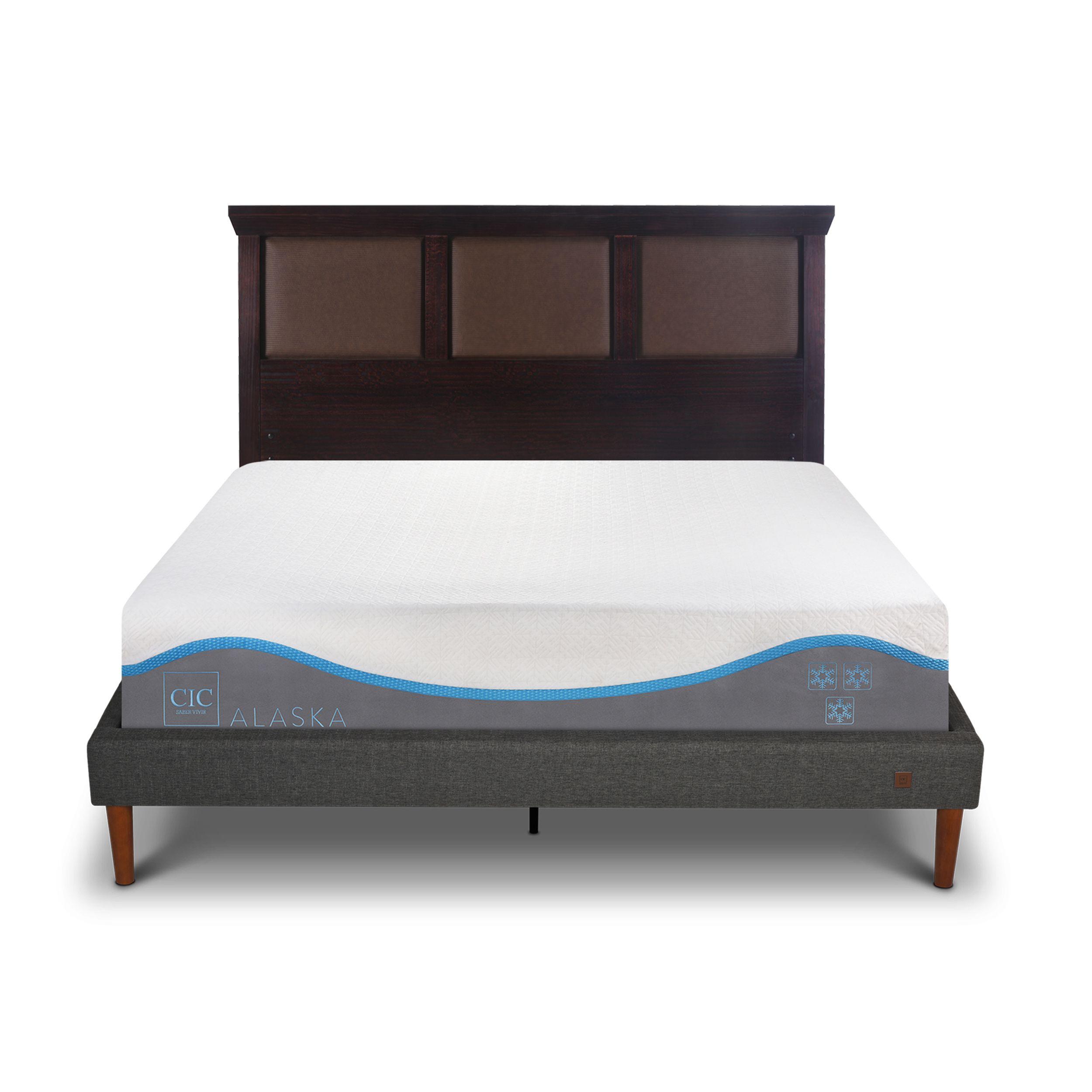 CAMA EUROPEA CURVE ALASKA 2 PLAZAS + RESPALDO TORINO-0