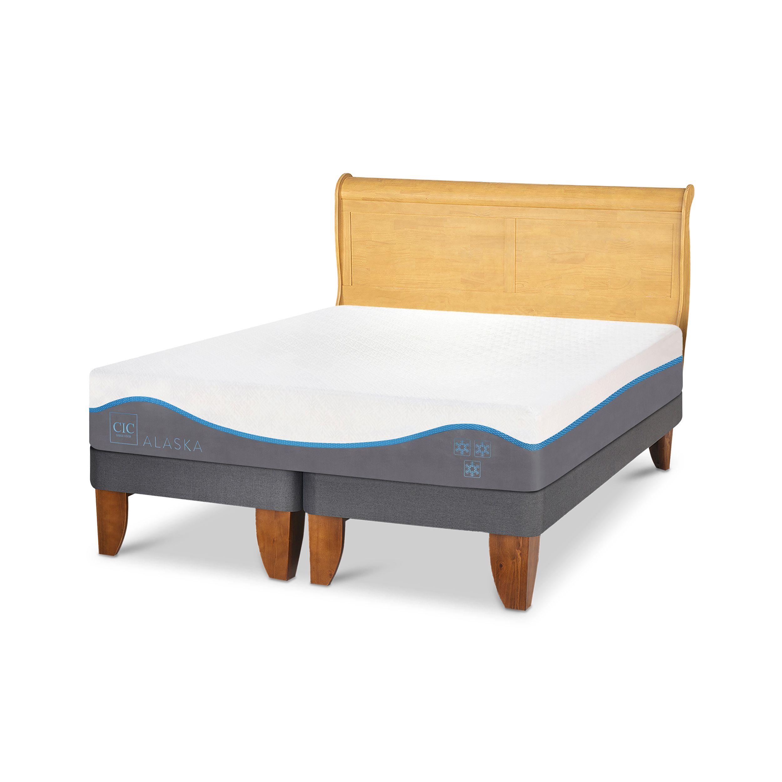CAMA EUROPEA ALASKA KING + RESPALDO MIRO MOSTAZA-1