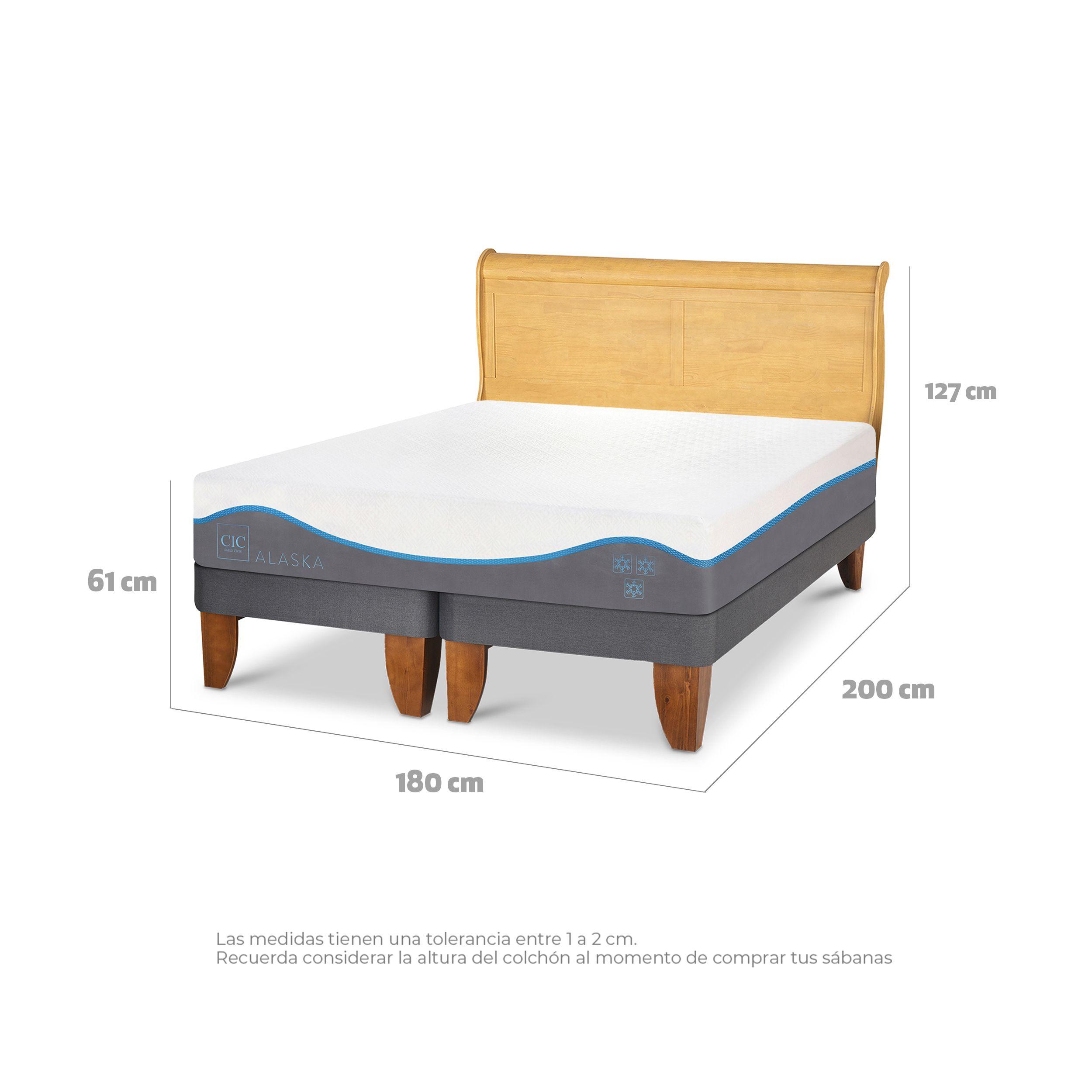 CAMA EUROPEA ALASKA KING + RESPALDO MIRO MOSTAZA-2