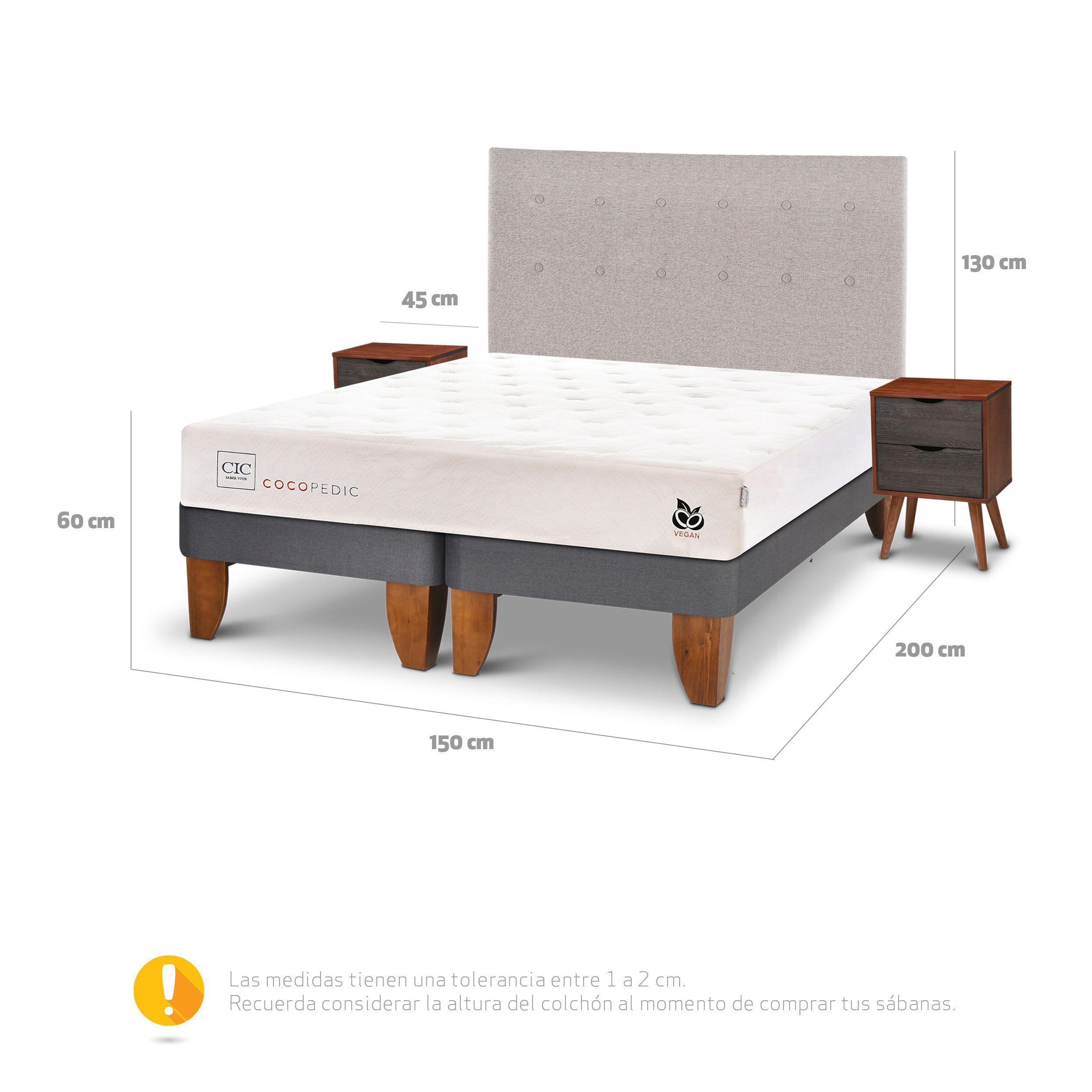 CAMA EUROPEA COCOPEDIC 2P BD TIGRIS S/T-2