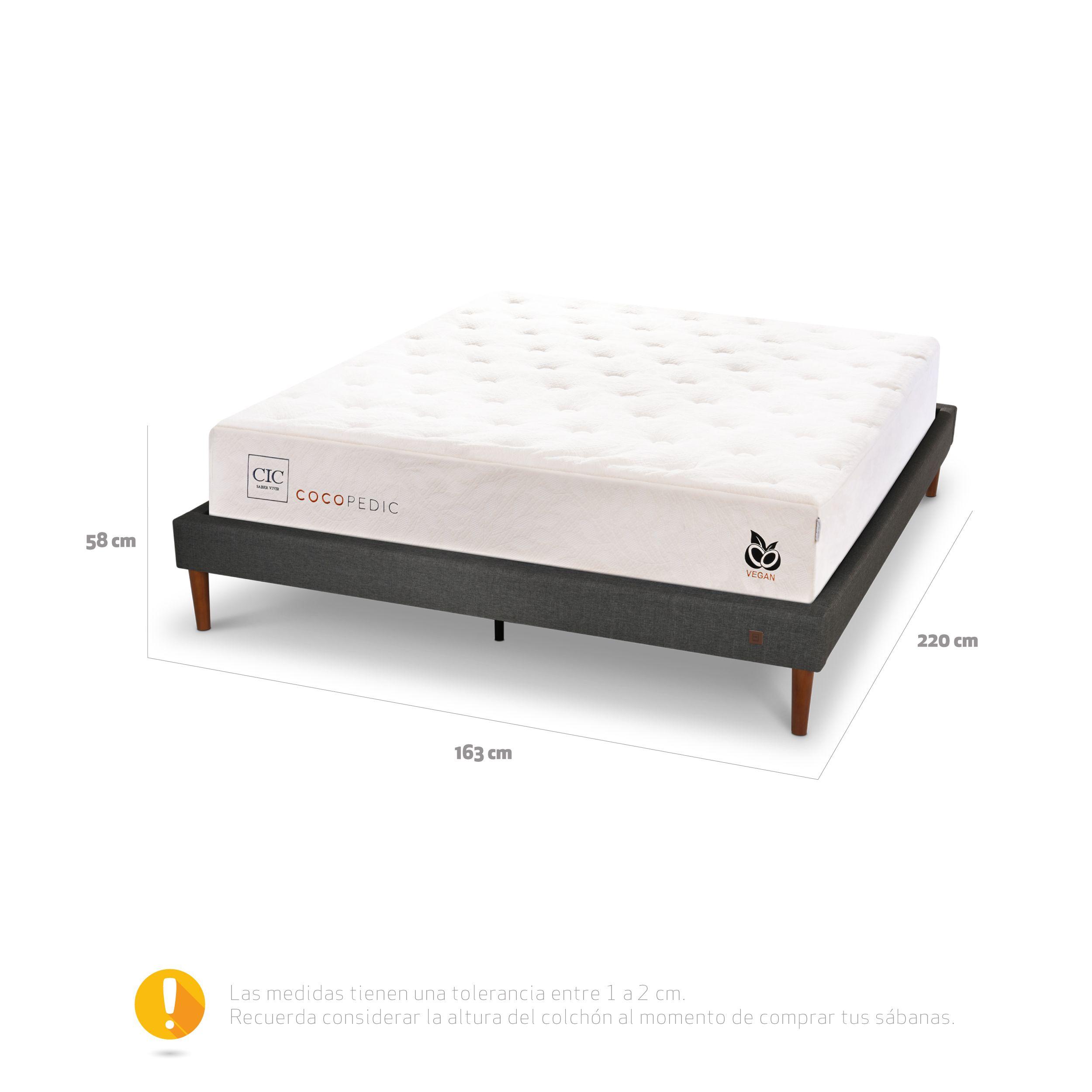 CAMA EUROPEA CURVE COCOPEDIC 2P BD-2