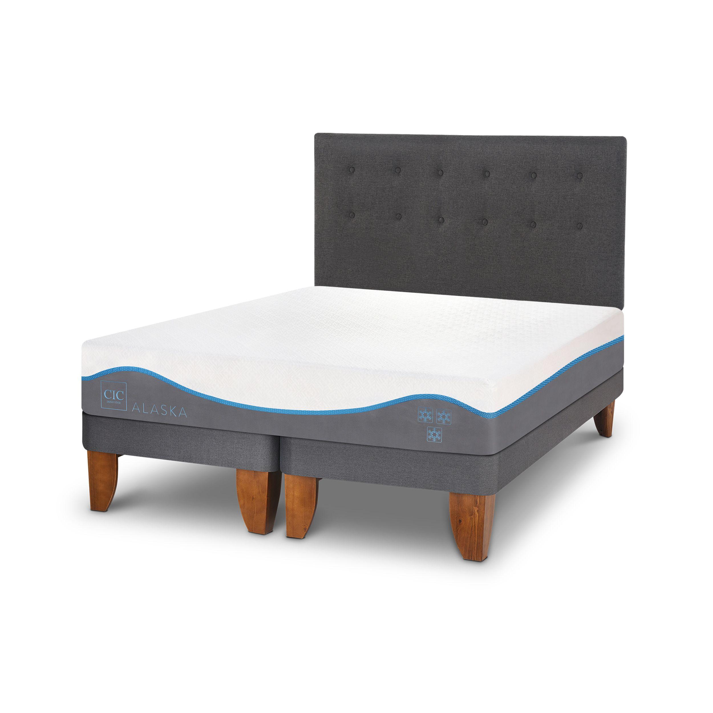 CAMA EUROPEA ALASKA 2 PLAZAS + RESPALDO EUFRATES-1
