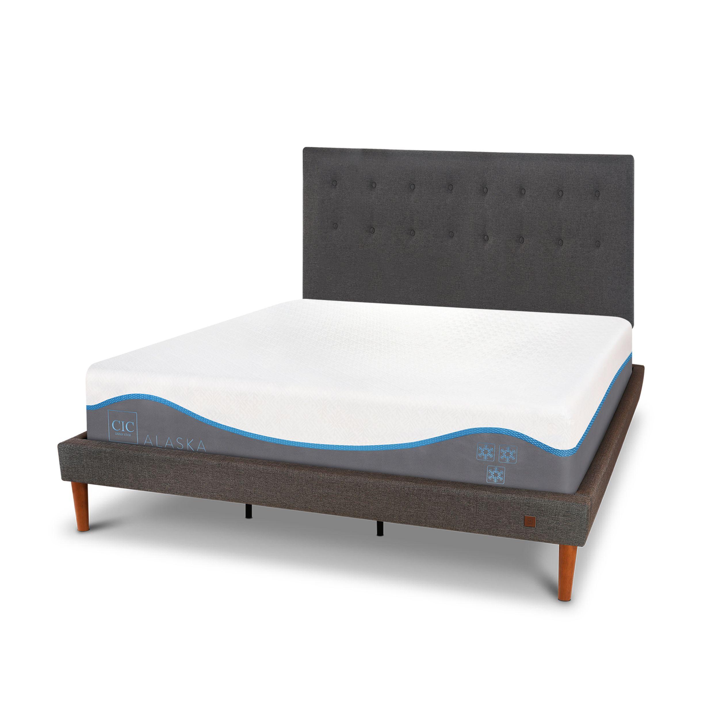 CAMA EUROPEA CURVE ALASKA KING + RESPALDO EUFRATES-1