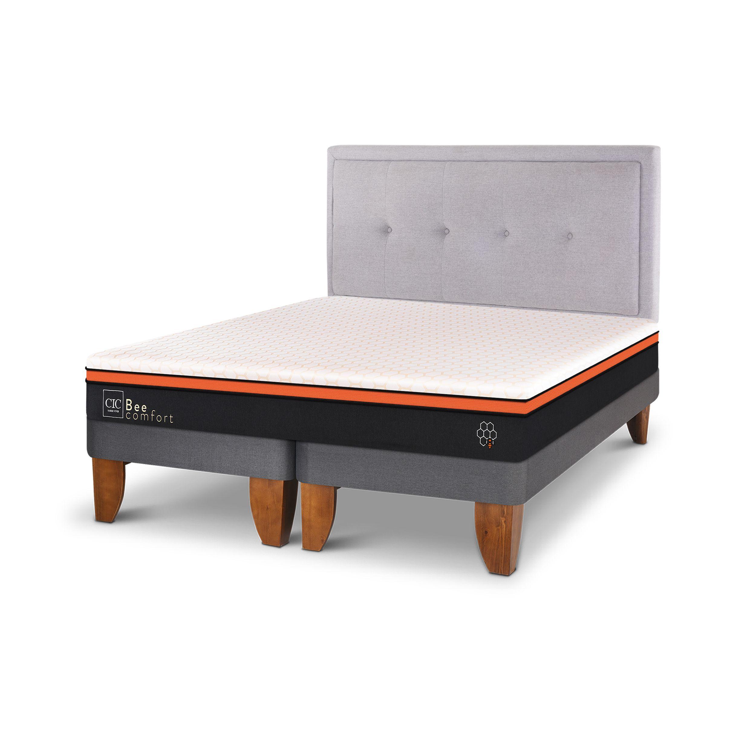 CAMA EUROPEA BEE COMFORT 2P BD RESPALDO GANGES-1